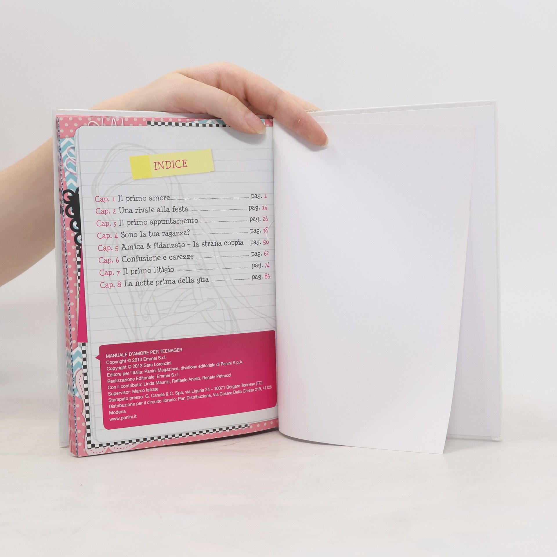 Sara Lorenzini  Manuale d'amore per teenager