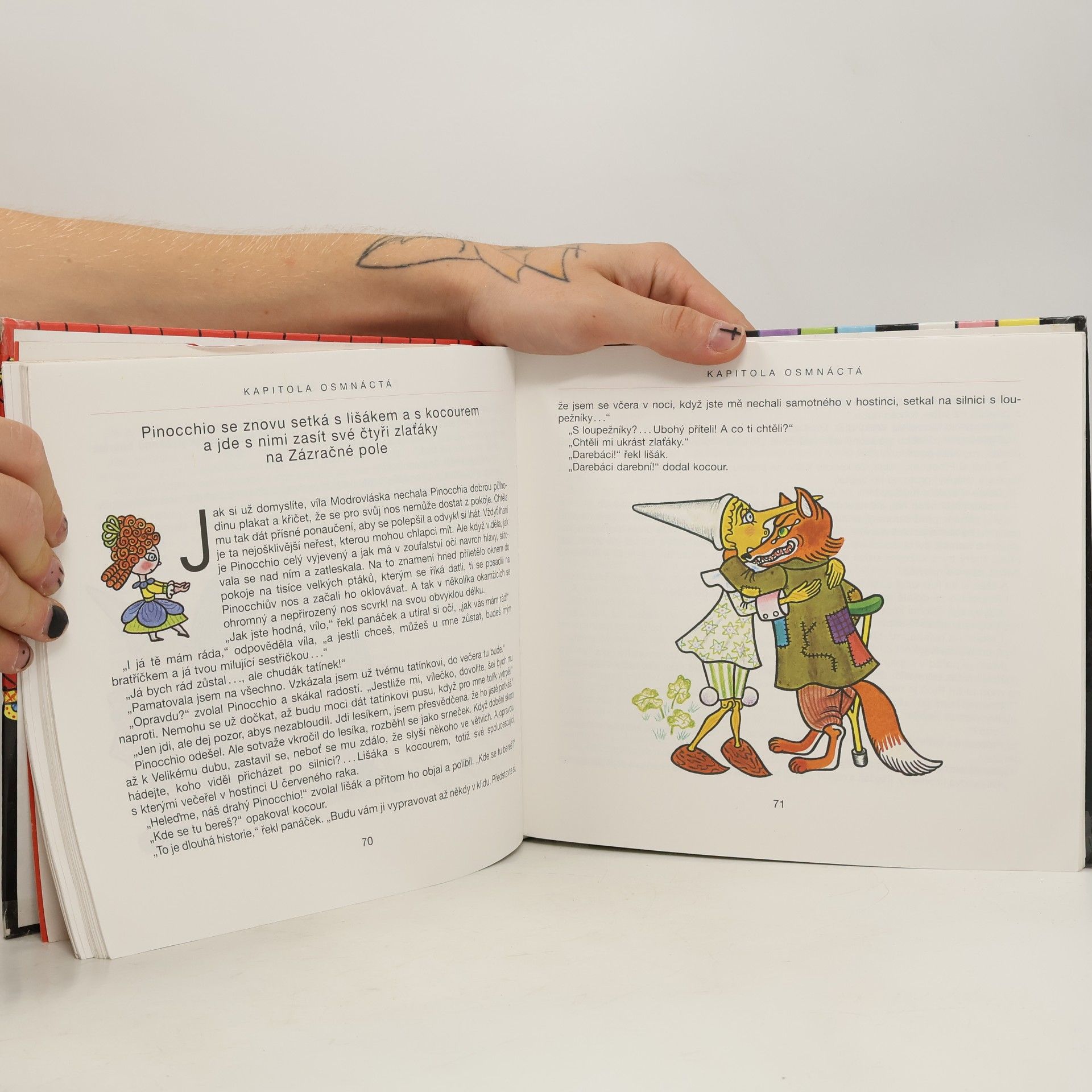 Carlo Collodi Pinocchiova dobrodružství