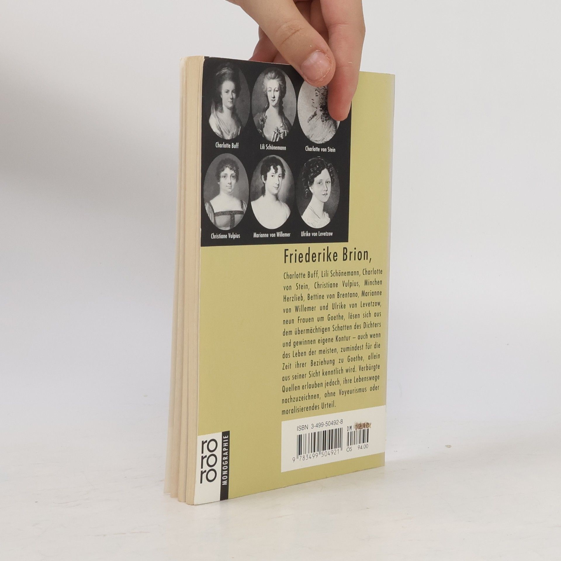 Astrid Seele Frauen um Goethe