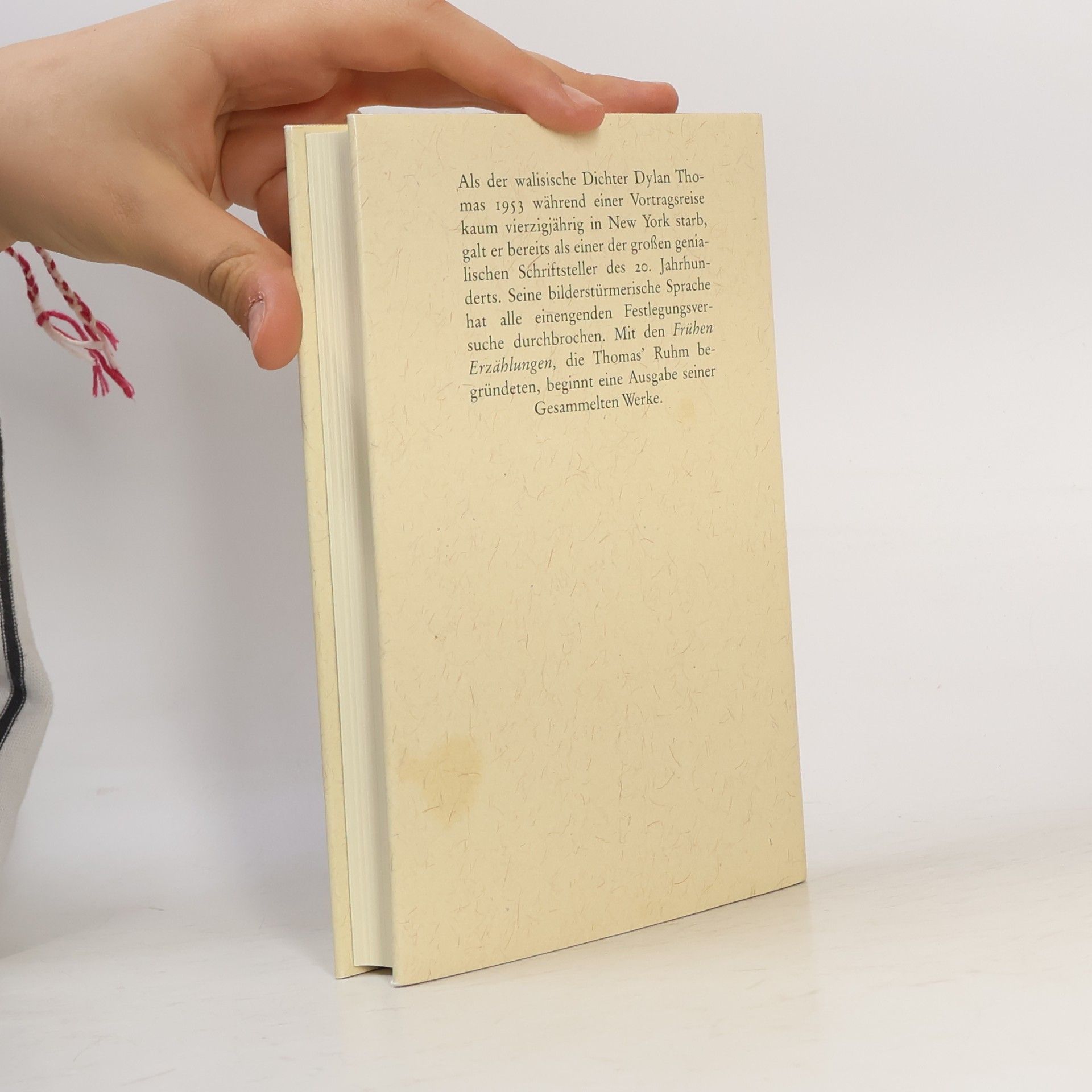 Dylan Thomas Die Befragung des Echos