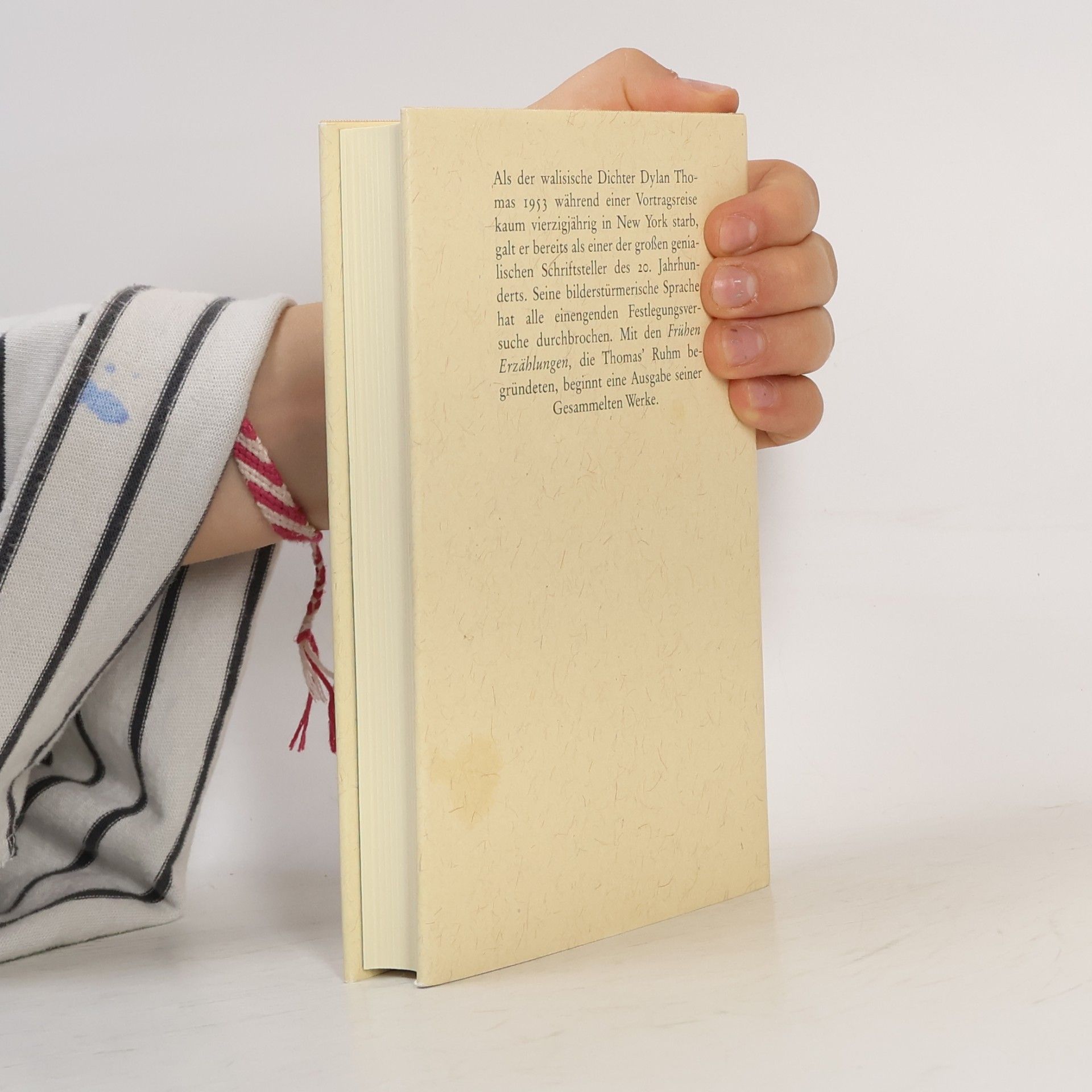 Dylan Thomas Die Befragung des Echos