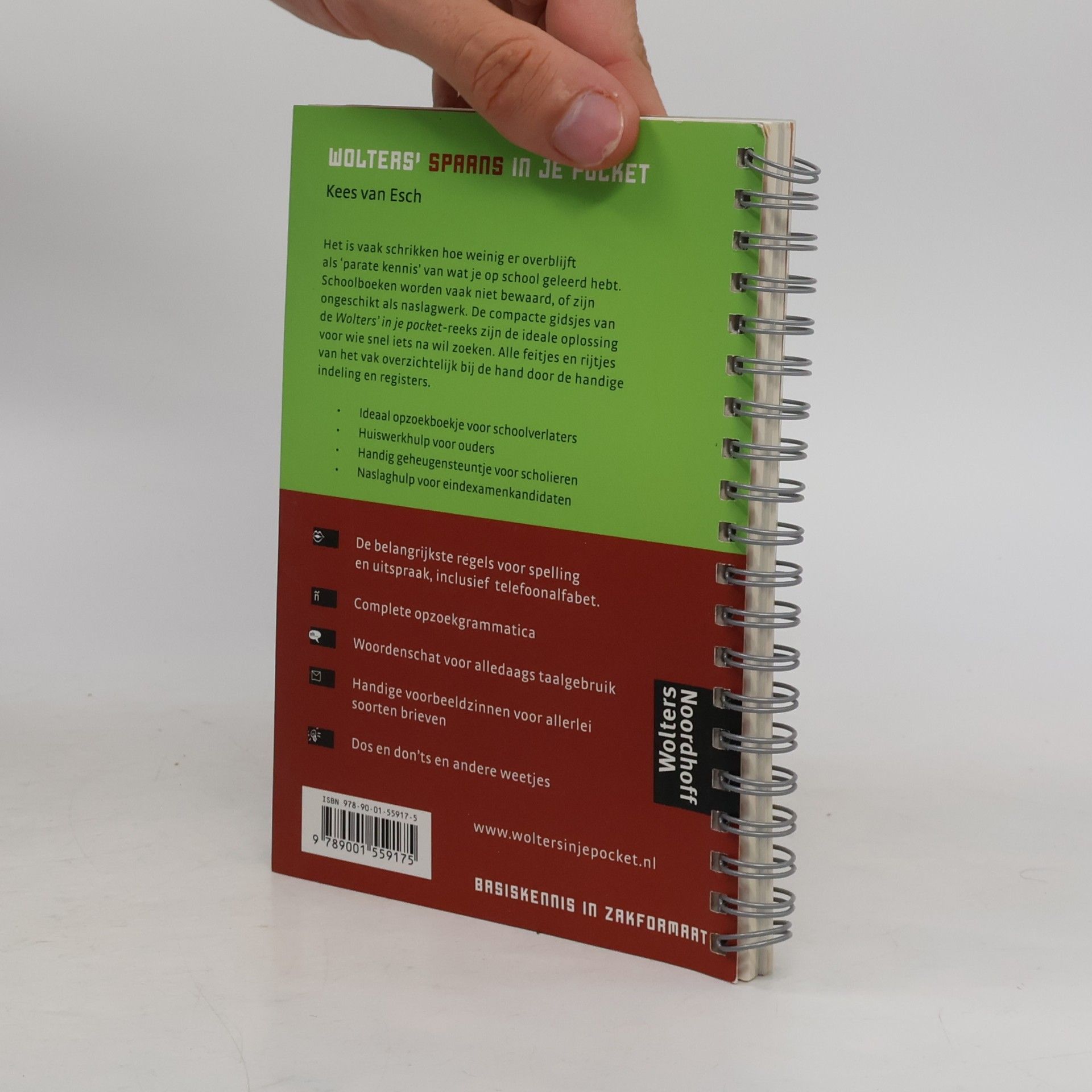 K. van Esch Wolters' Spaans in je pocket