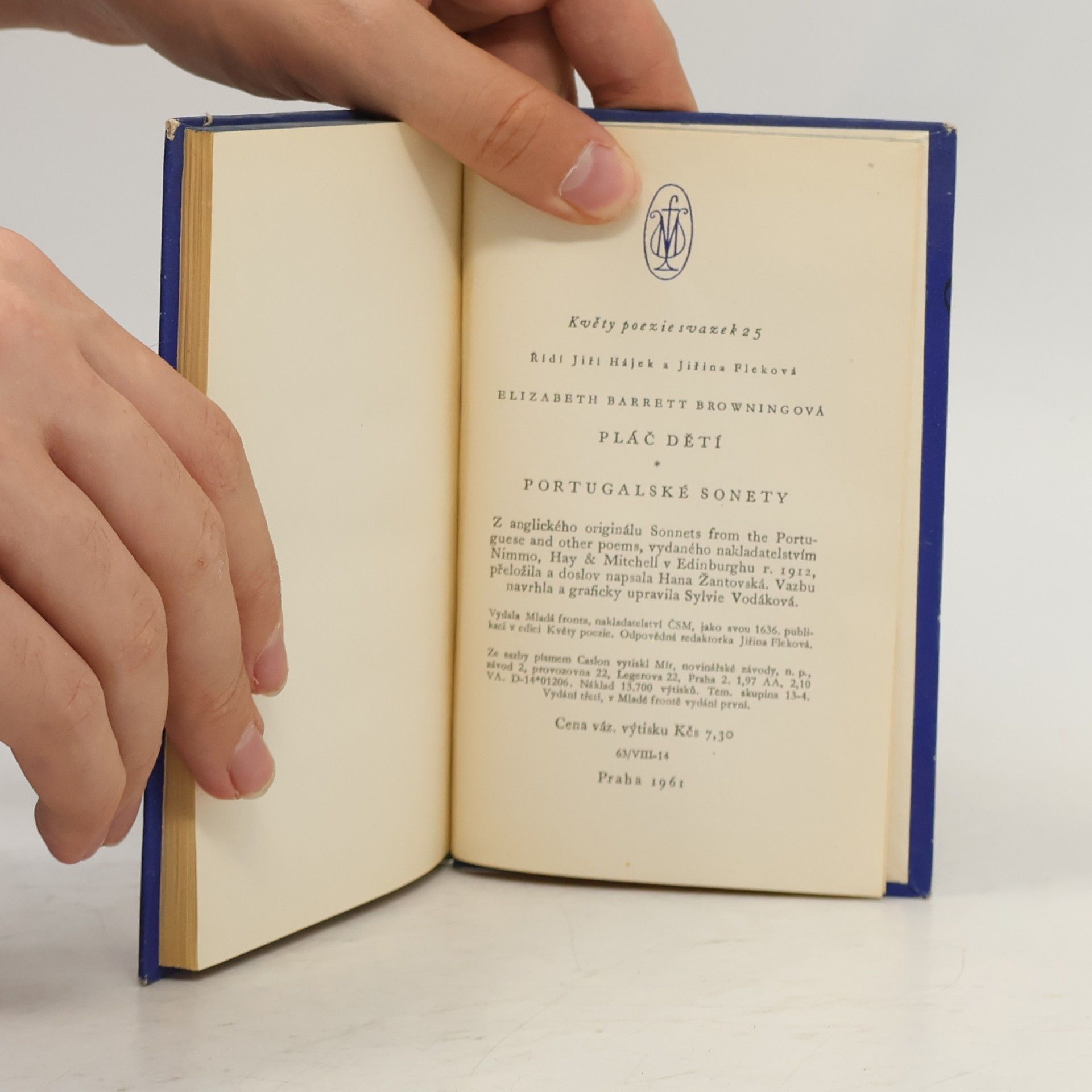 Elizabeth Barrett Browning Portugalské sonety