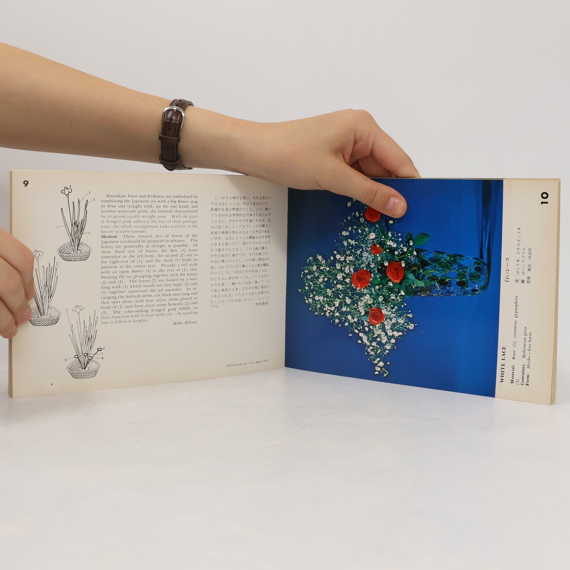 Kobo Hihara Ikebana Card Book: Misho School