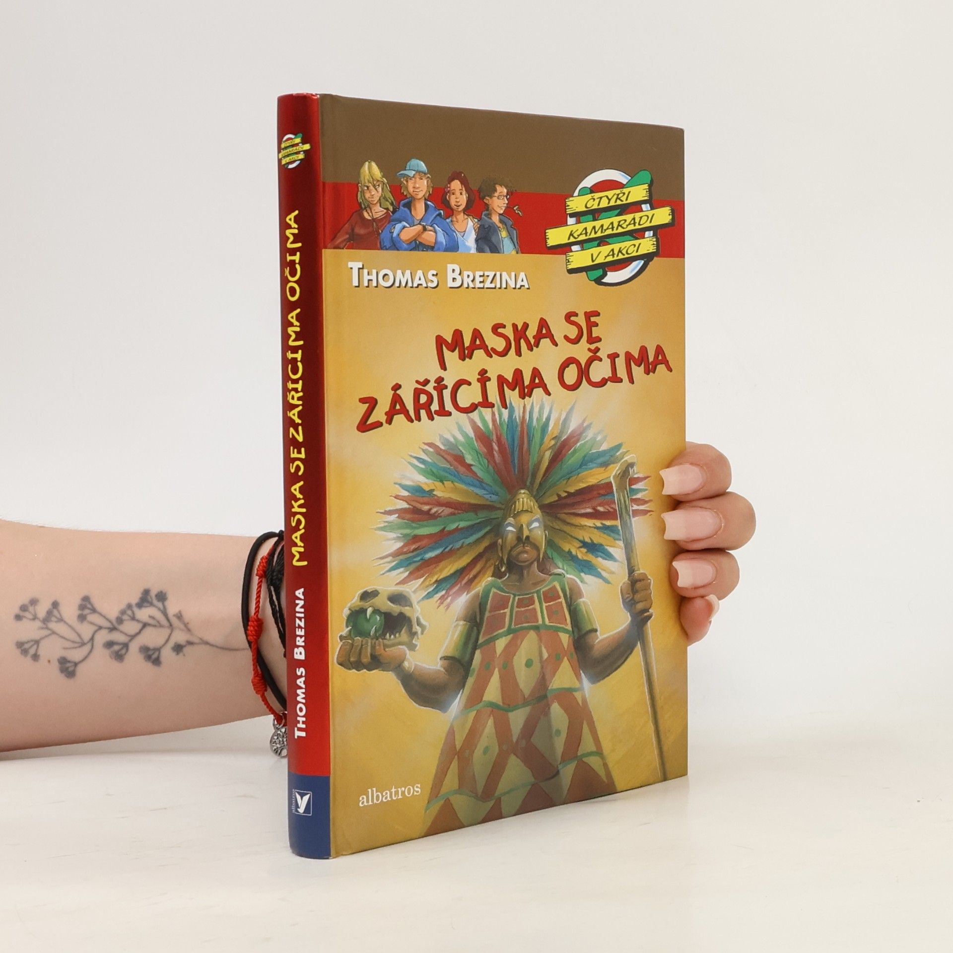 Thomas Brezina Čtyři kamarádi v akci. Maska se zářícíma očima
