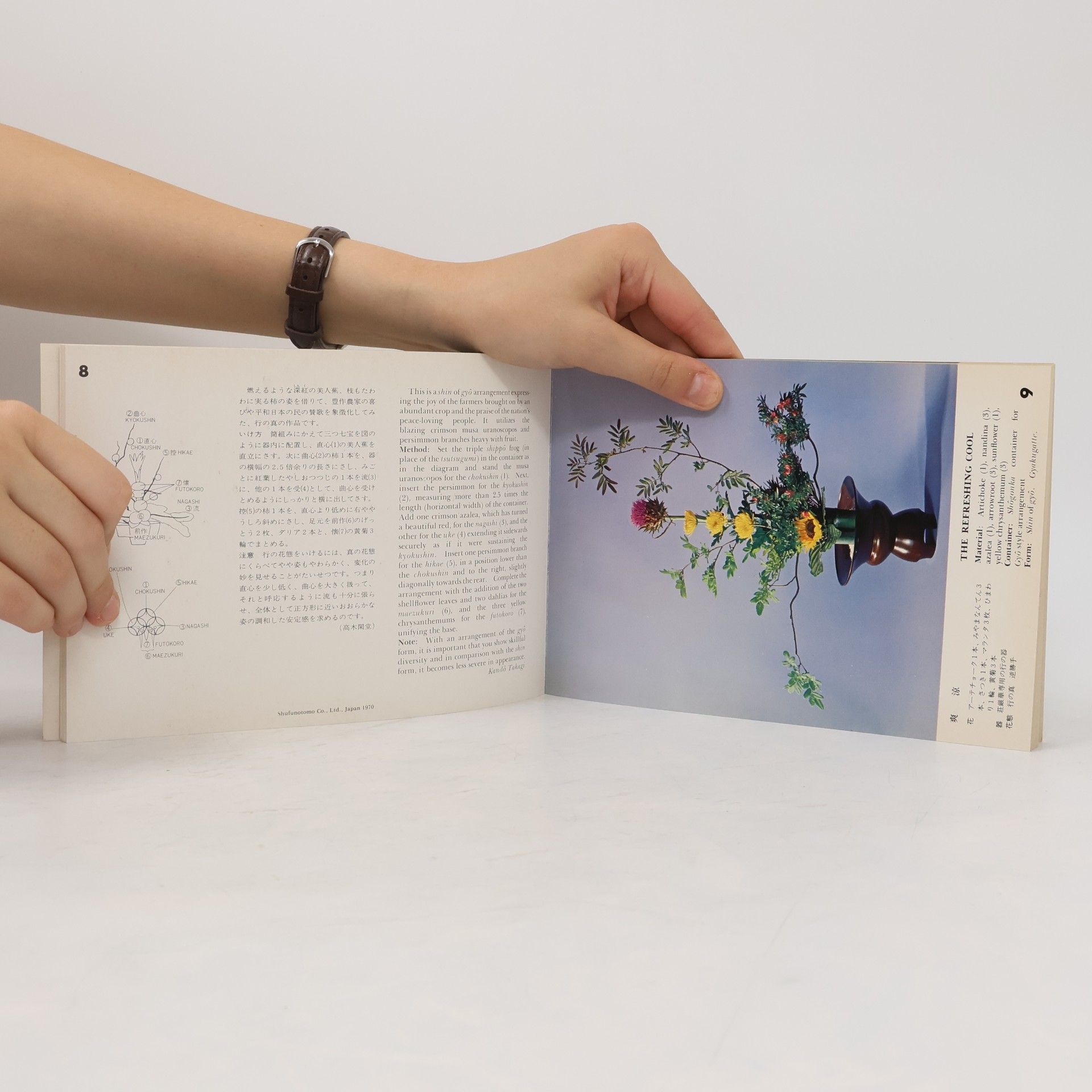 Kadö Söshisho Saga School: Shogonka Style: Ikebana Card Book