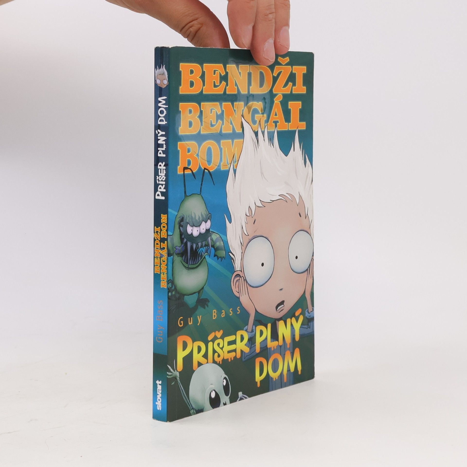 Guy Bass Bendži Bengál Bom, príšer plný dom