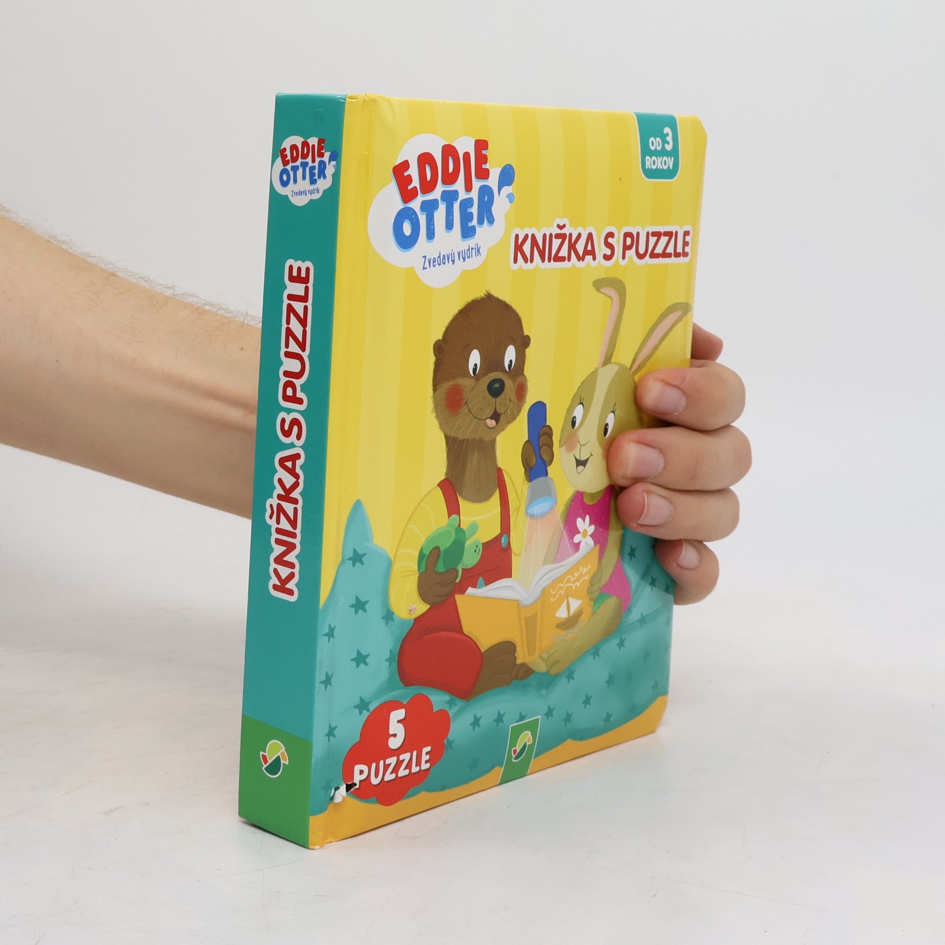 Kolektiv autorů Eddie Otter Knižka s puzzle