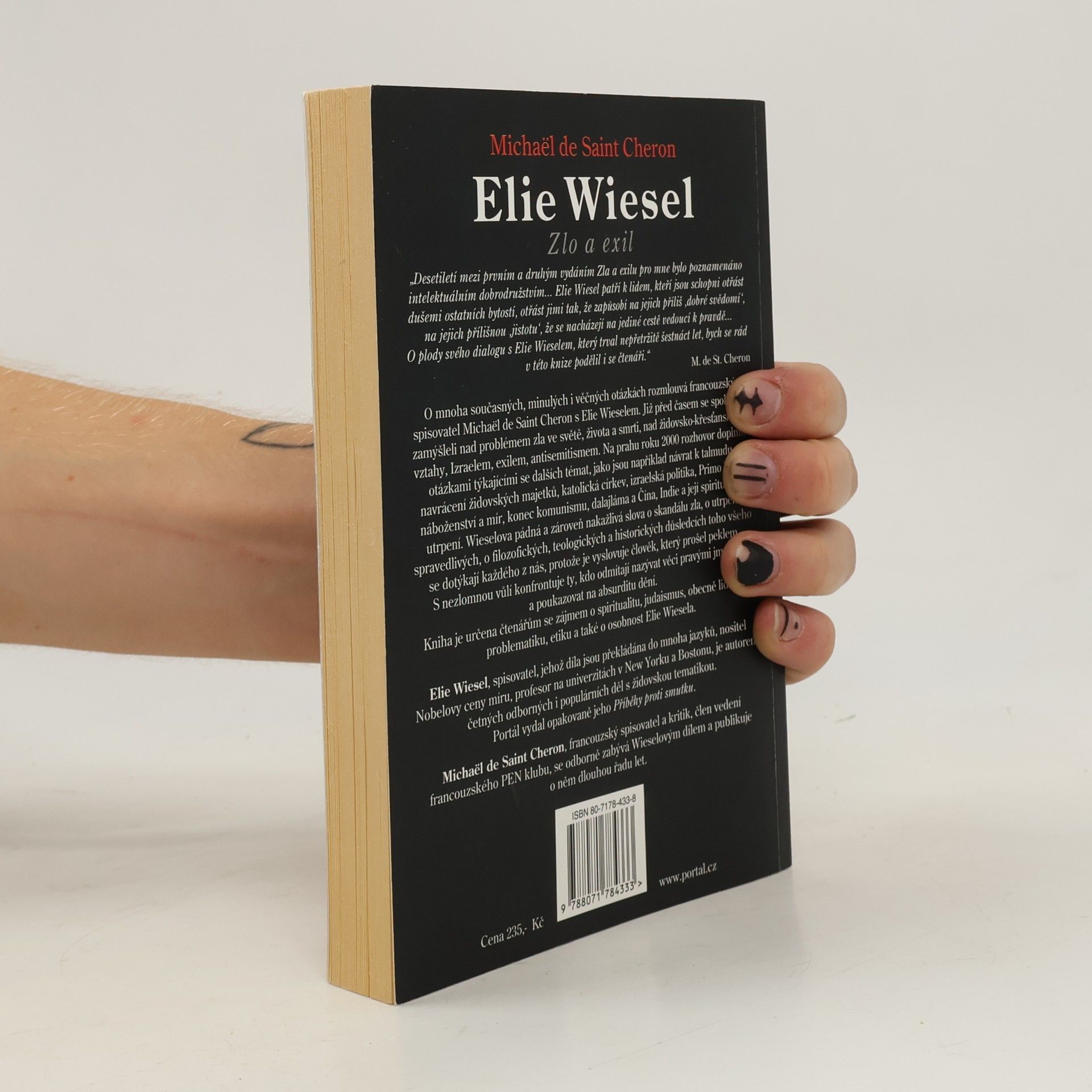 Elie Wiesel Zlo a exil