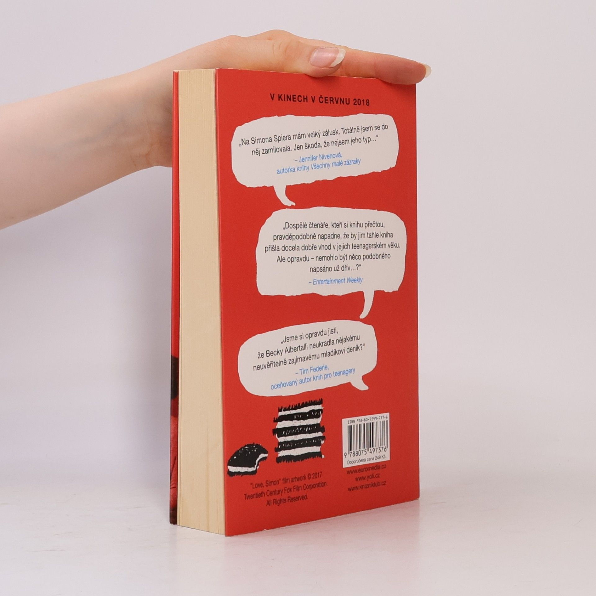 Becky Albertalli Já, Simon