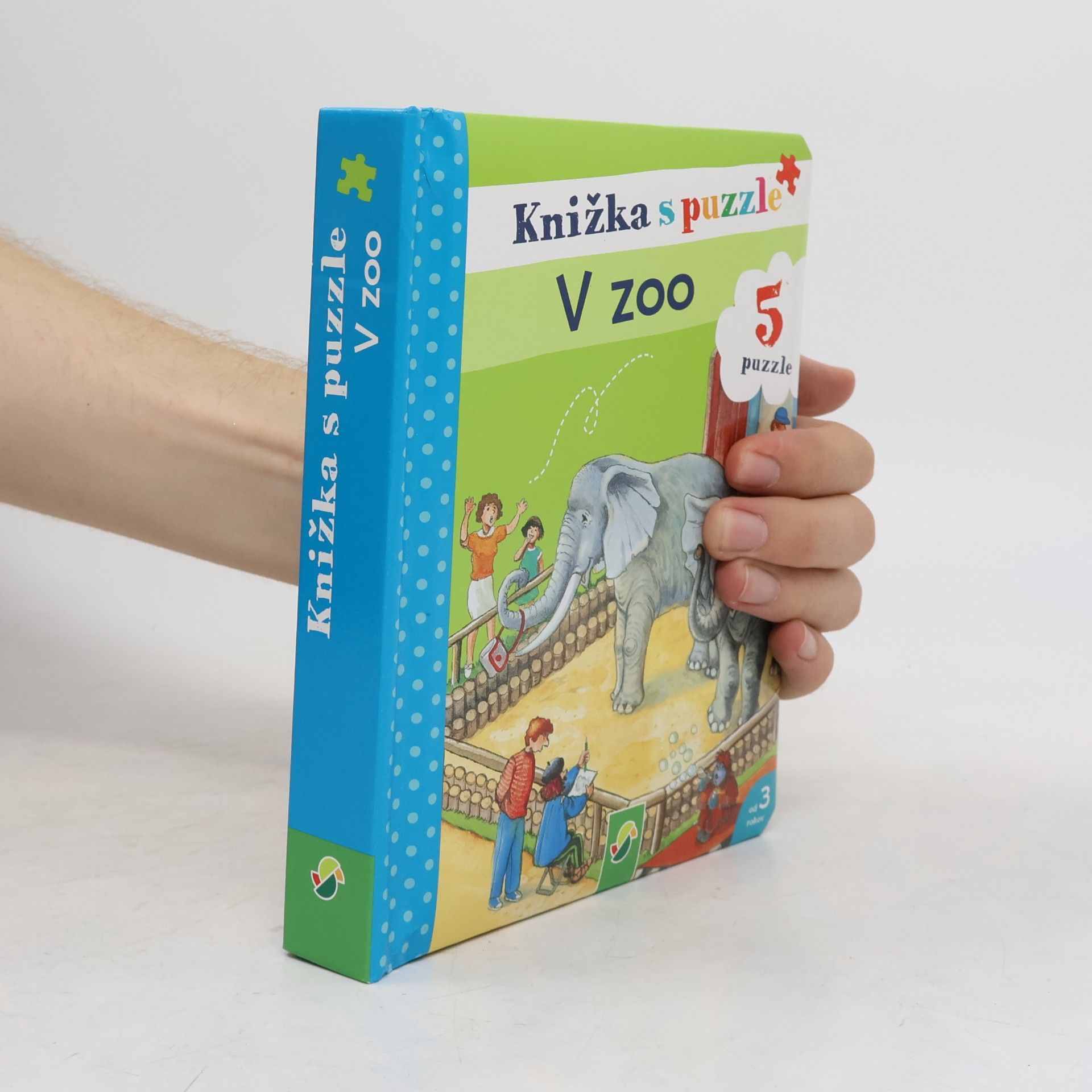 Autorenkollektiv V Zoo: Knižka s puzzle