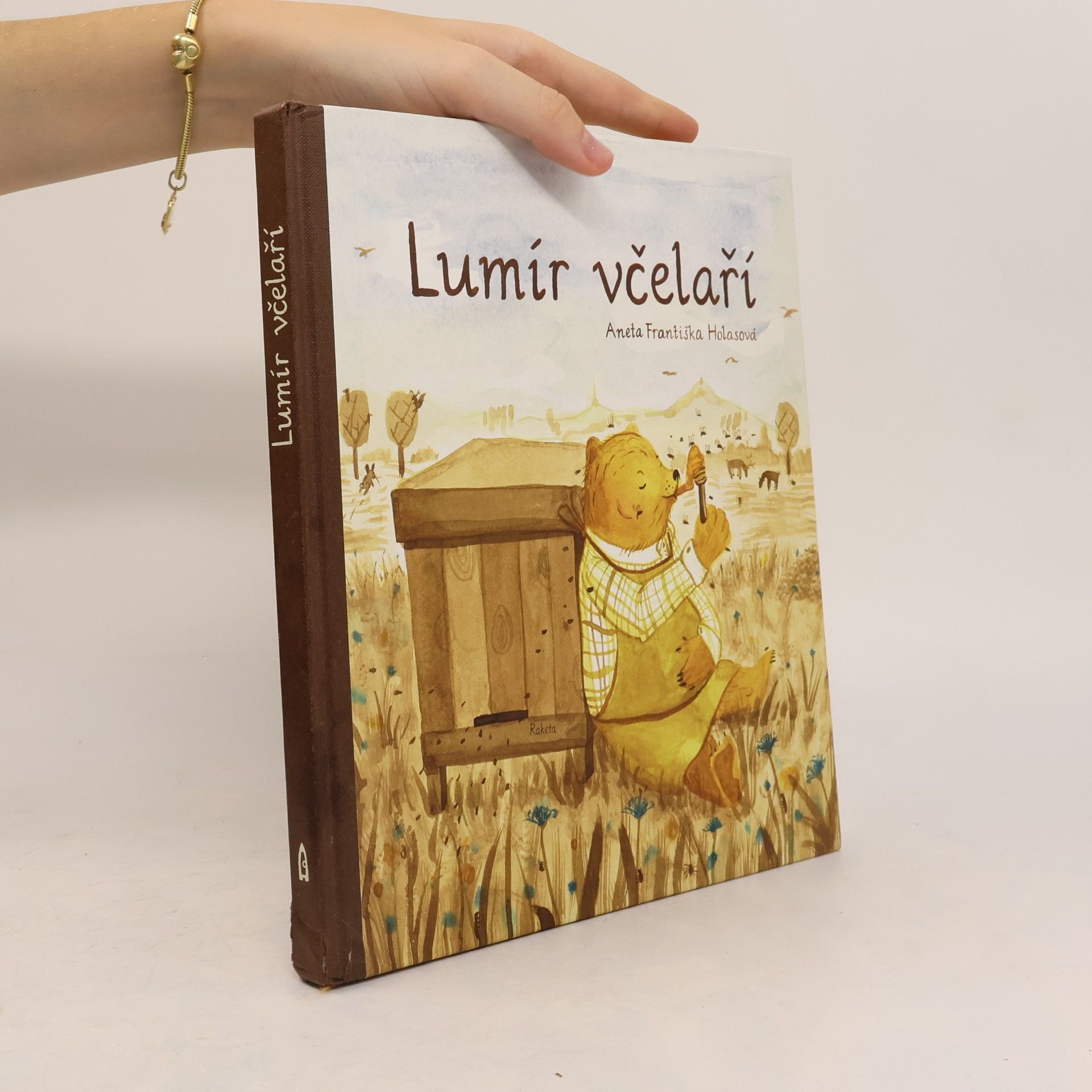 Aneta Františka‏ Holasová Lumír včelaří, aneb, Medový slabikář