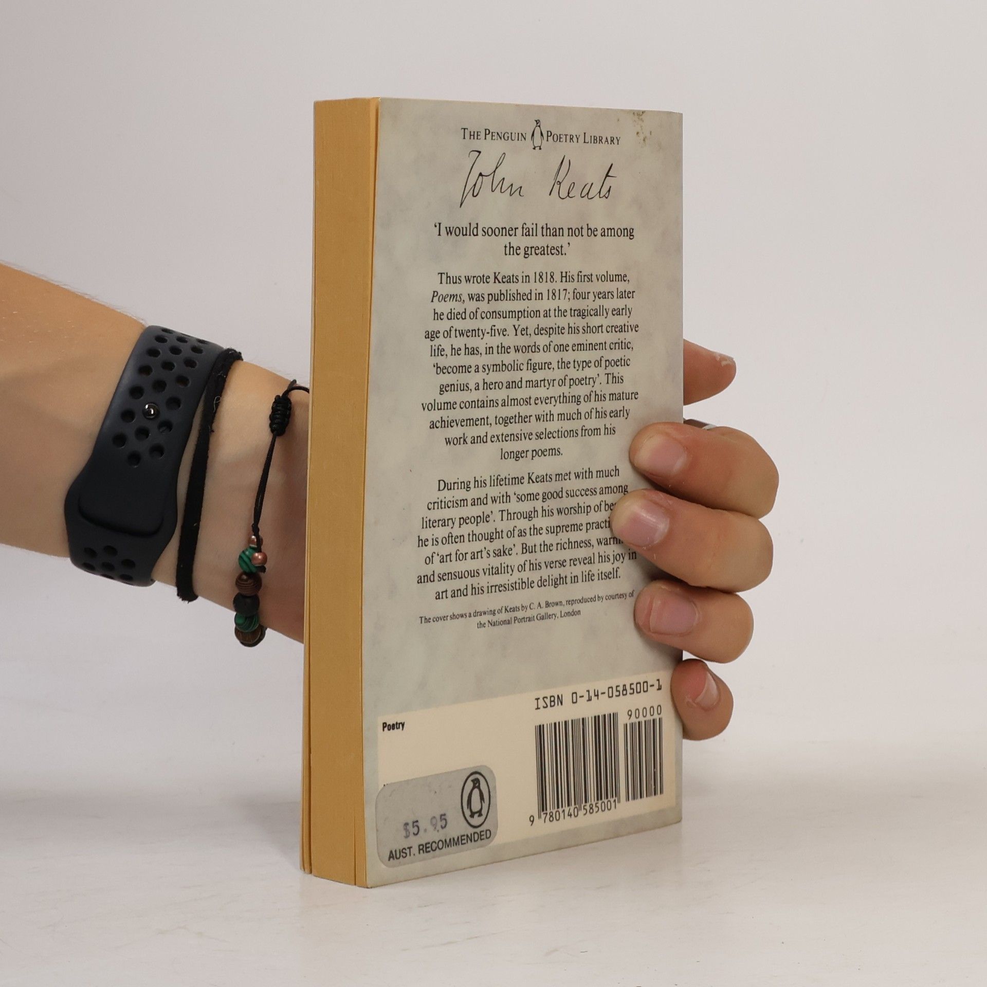 John Keats The Penguin Poetry Library: Keats