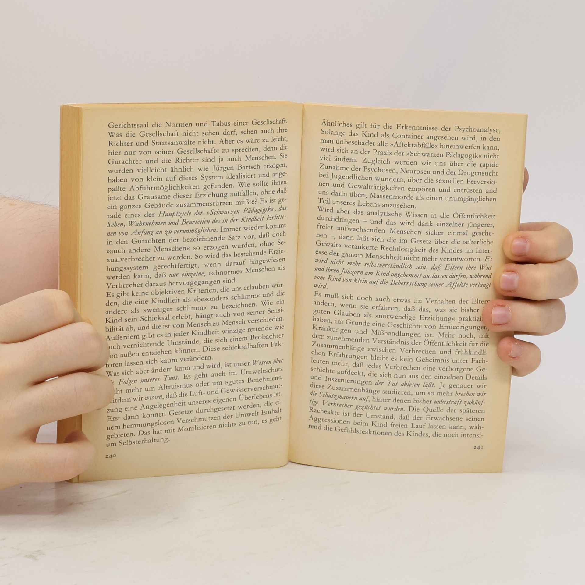 Alice Miller Am Anfang war Erziehung