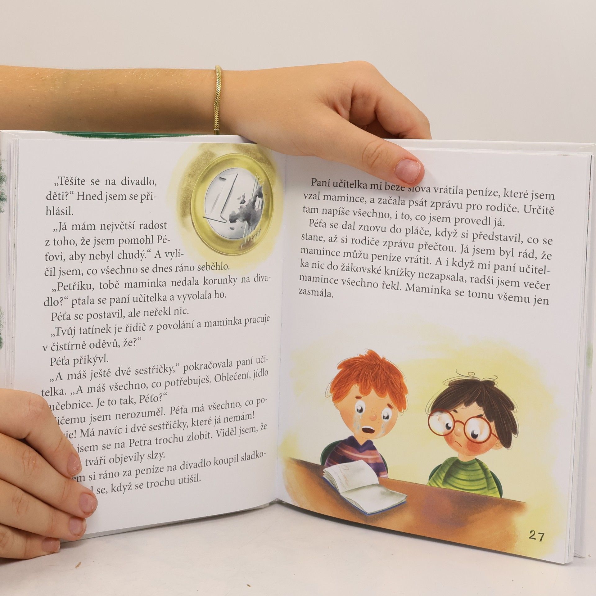 Eleonóra Gašparová Ahoj, první třído