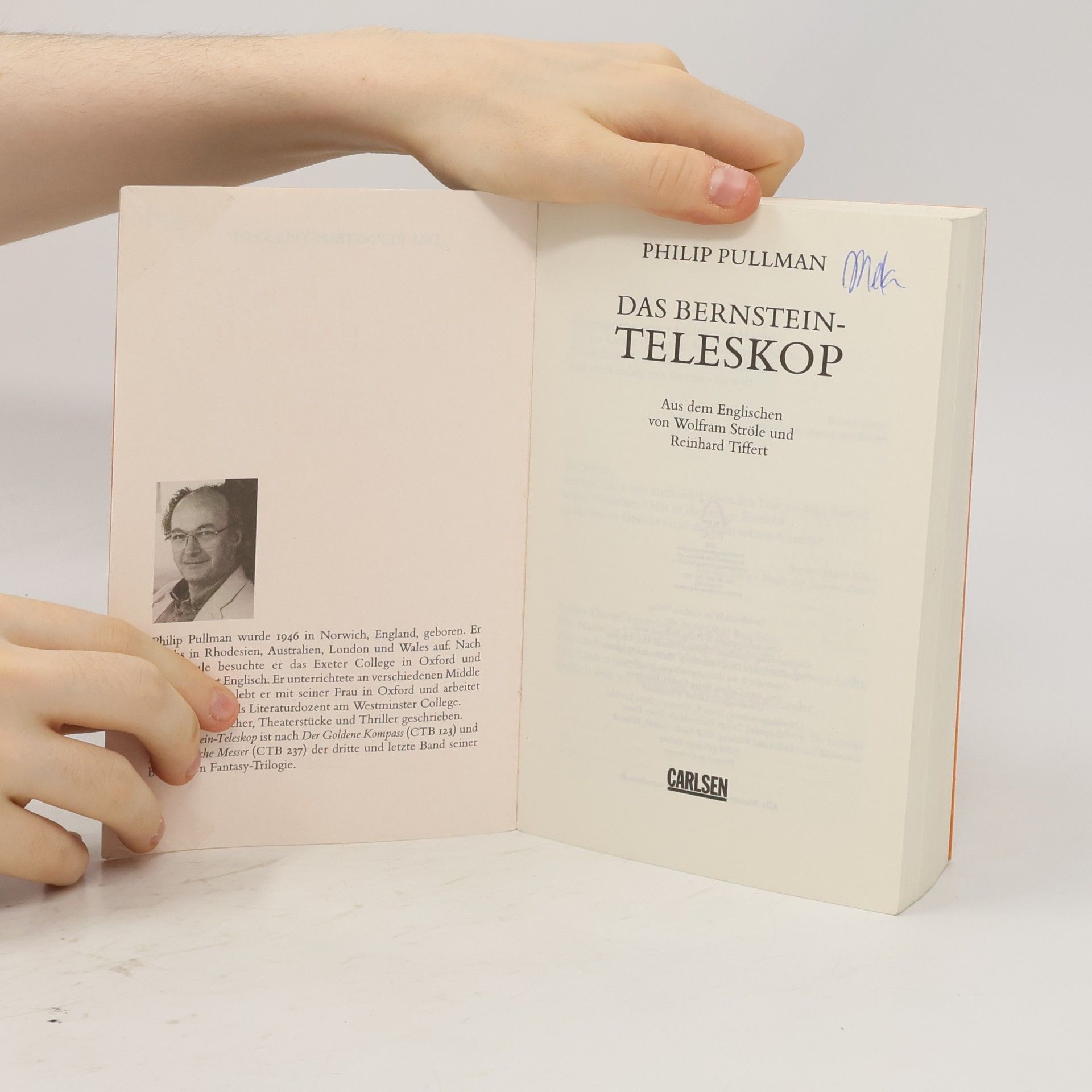 Philip Pullman Das Bernstein-Teleskop