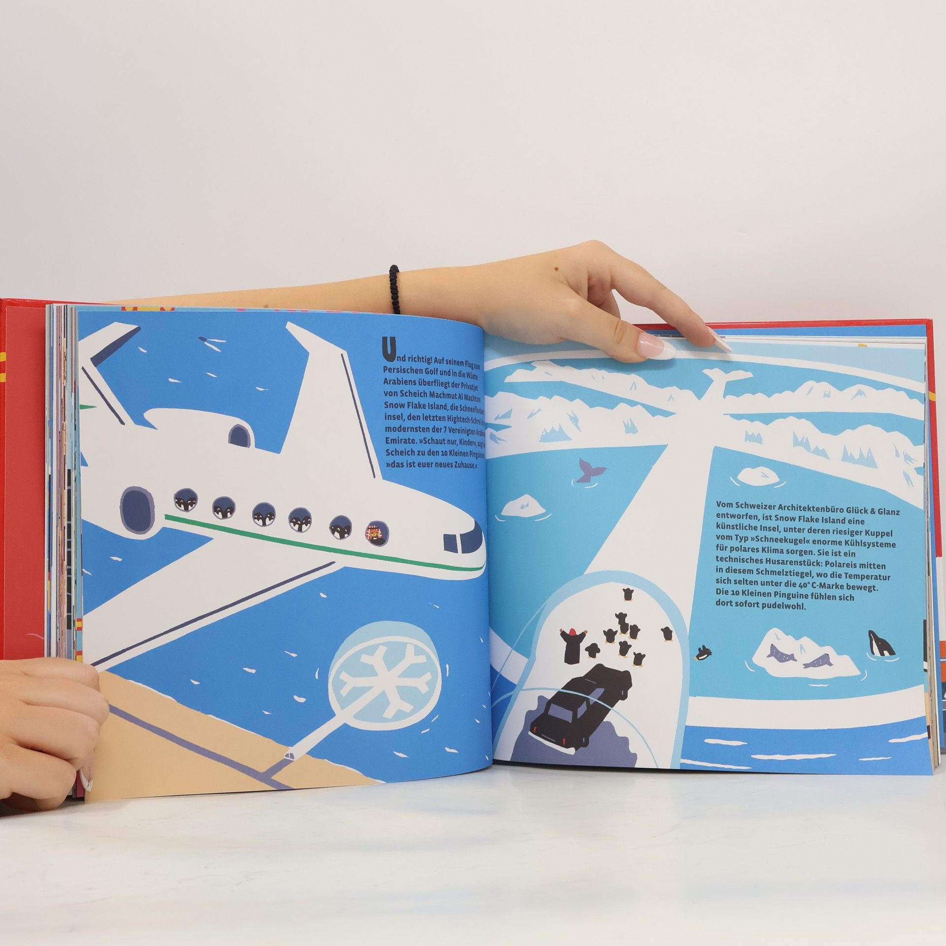 Jean-Luc Fromental 10 kleine Pinguine reisen um die Welt