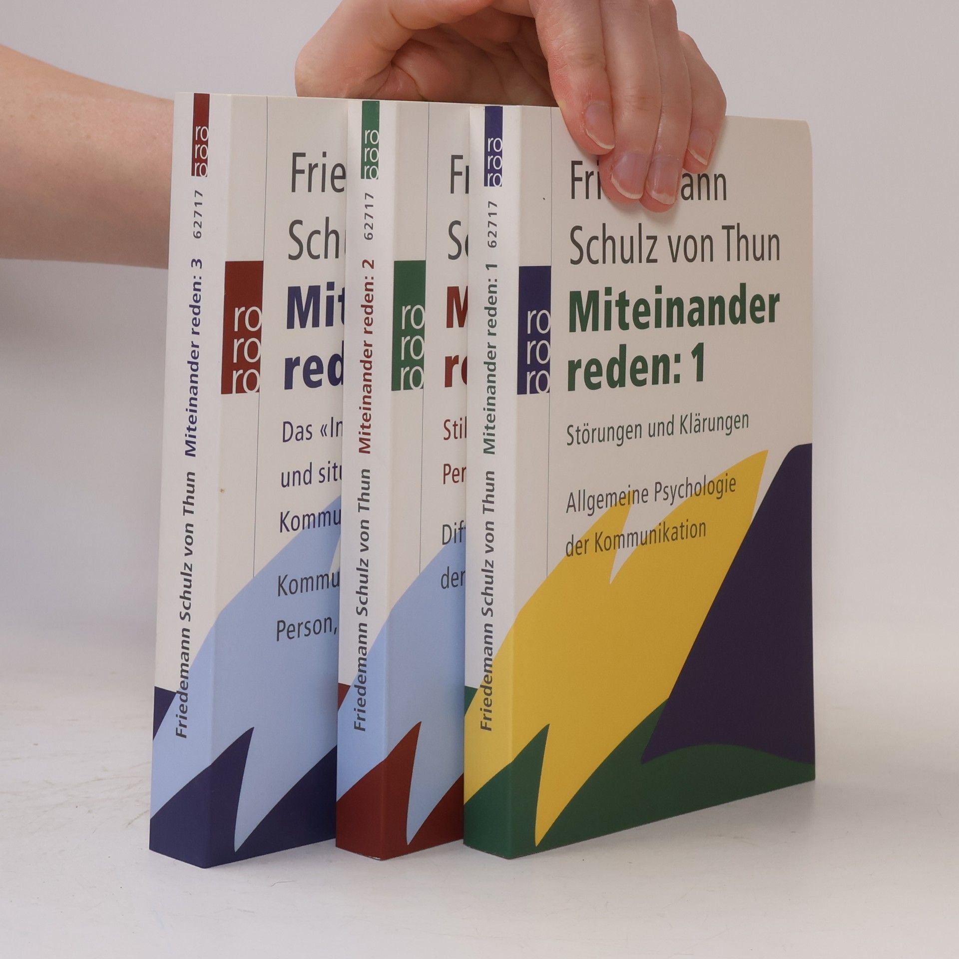 Friedemann Schulz von Thun Miteinander reden 1-3