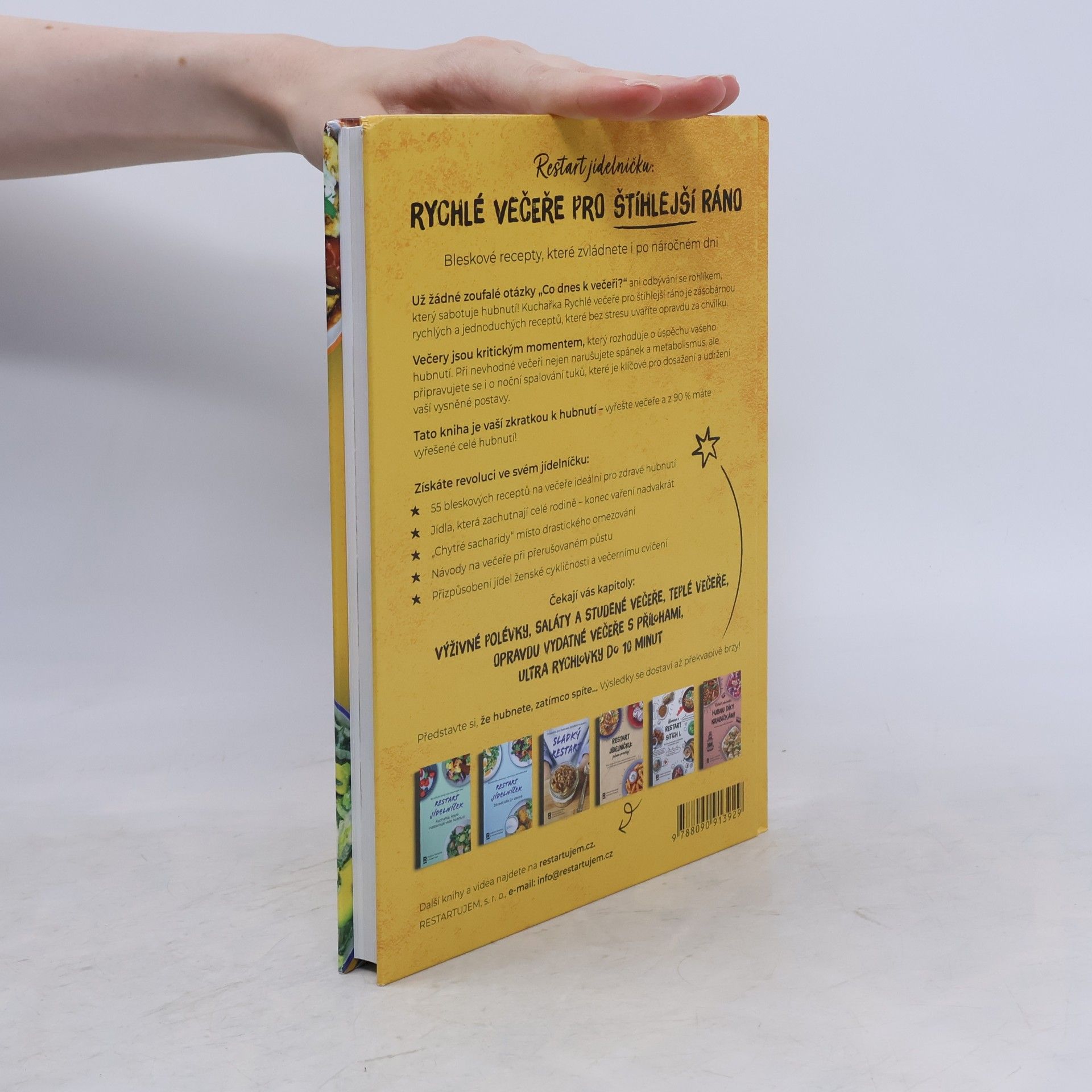 Kristýna Ostratická Restart jídelníčku. Rychlé večeře pro štíhlejší ráno