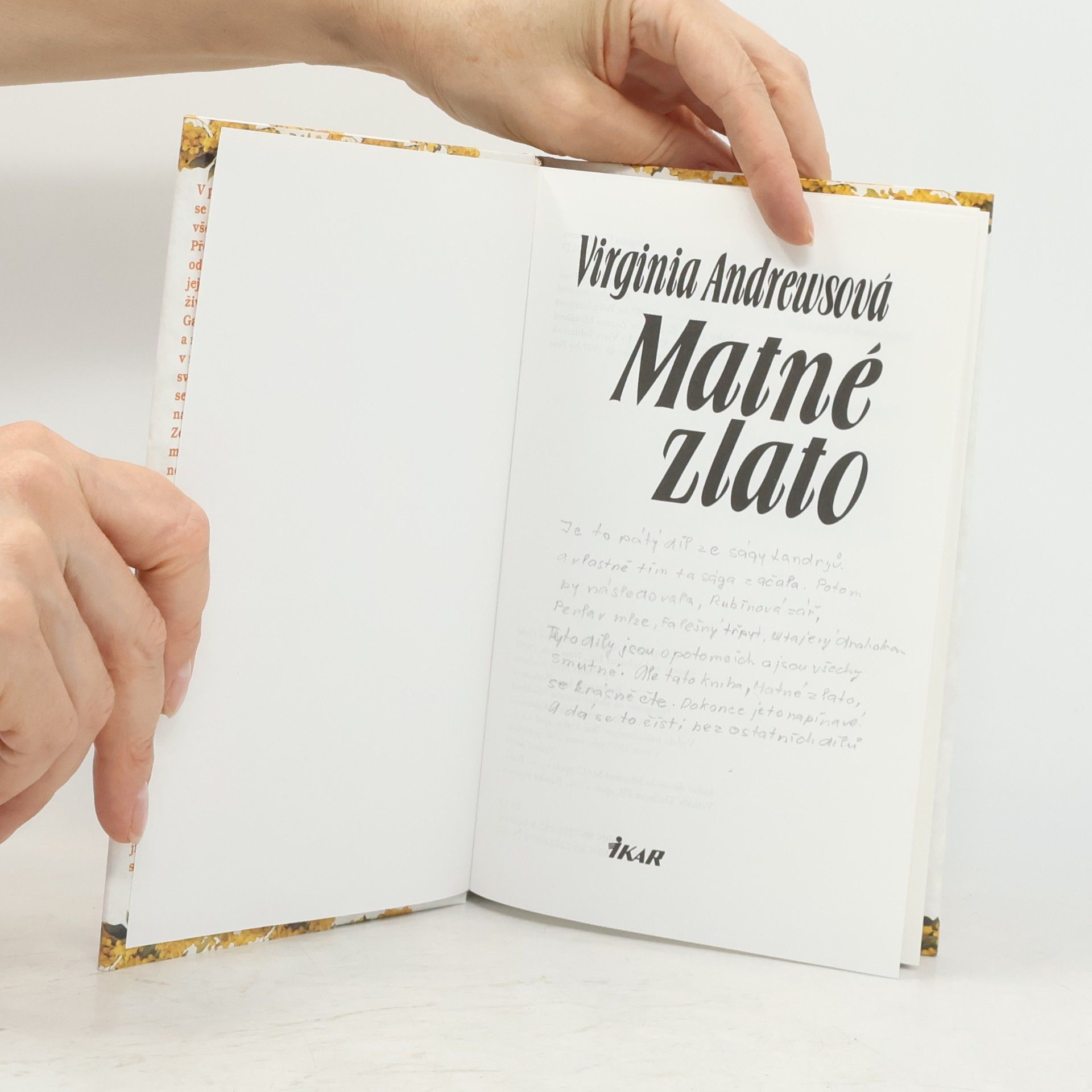 Virginia Cleo Andrews Matné zlato
