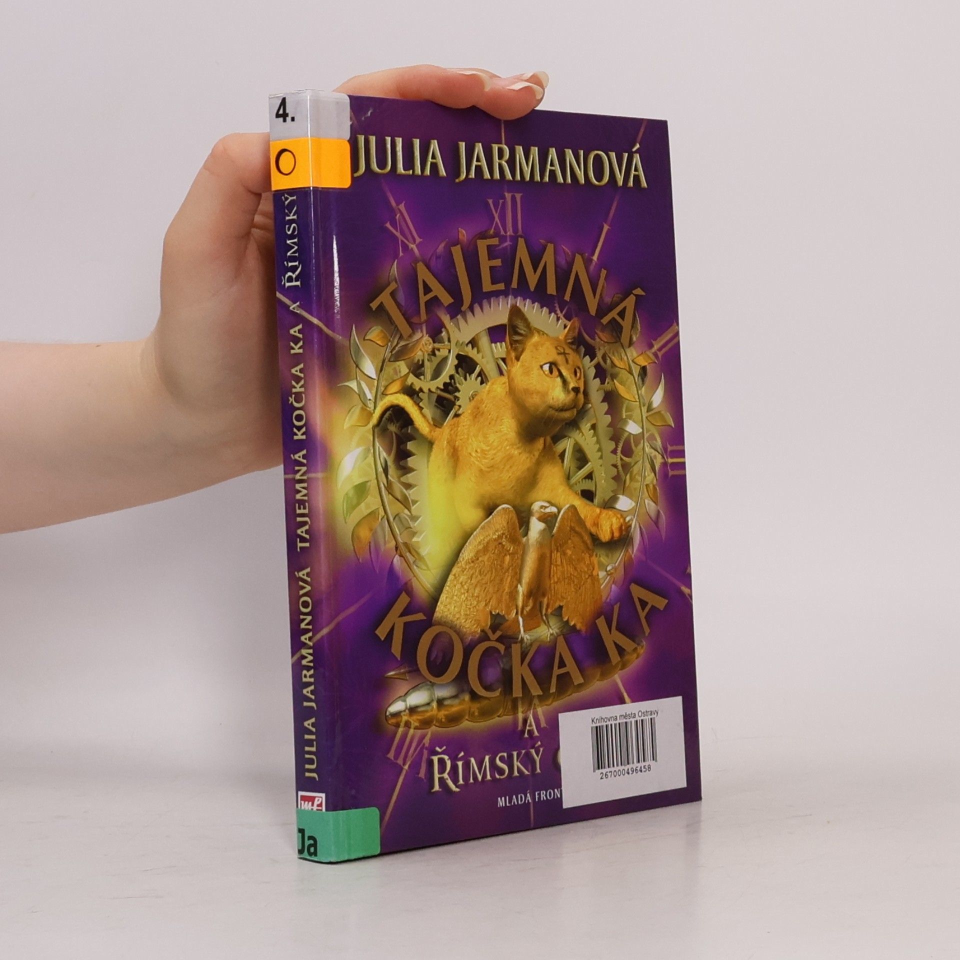 Julia Jarman Tajemná kočka Ka a římský orel