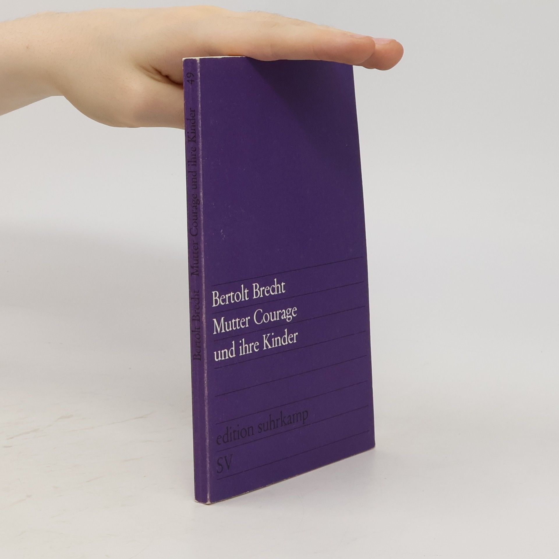 Bertolt Brecht Mutter Courage und ihre Kinder