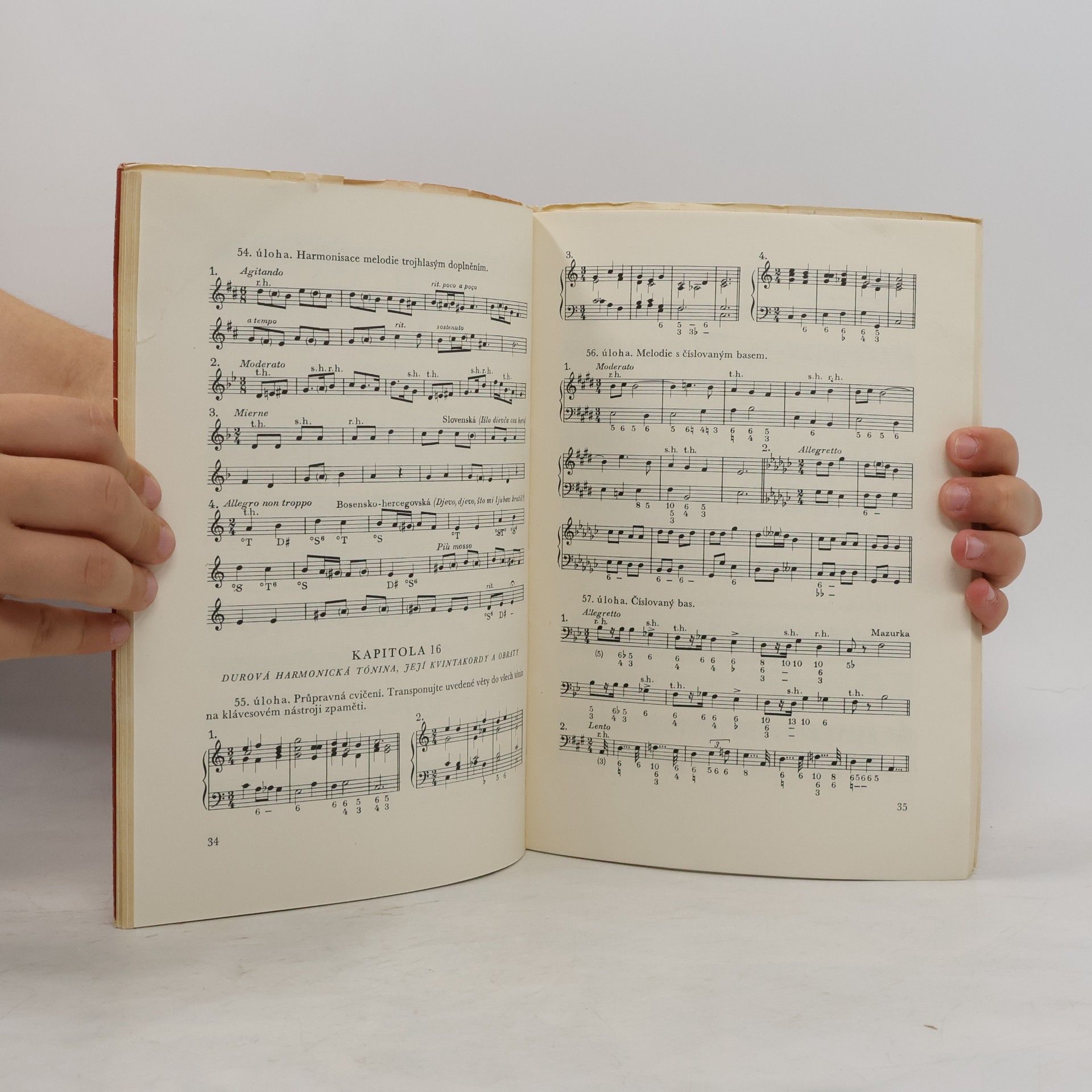 Zdeněk Hůla Nauka o harmonii - úlohy