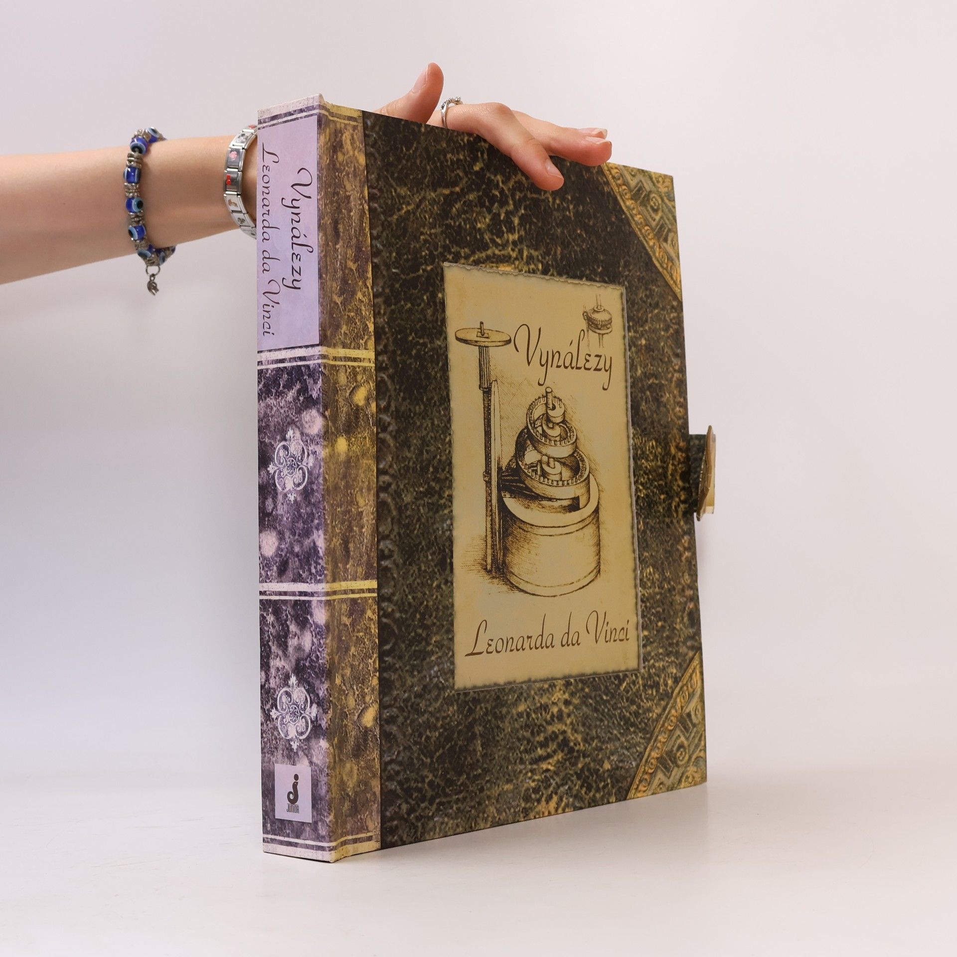 Jaspere Bark Vynálezy Leonarda da Vinci (pop-up leporelo)