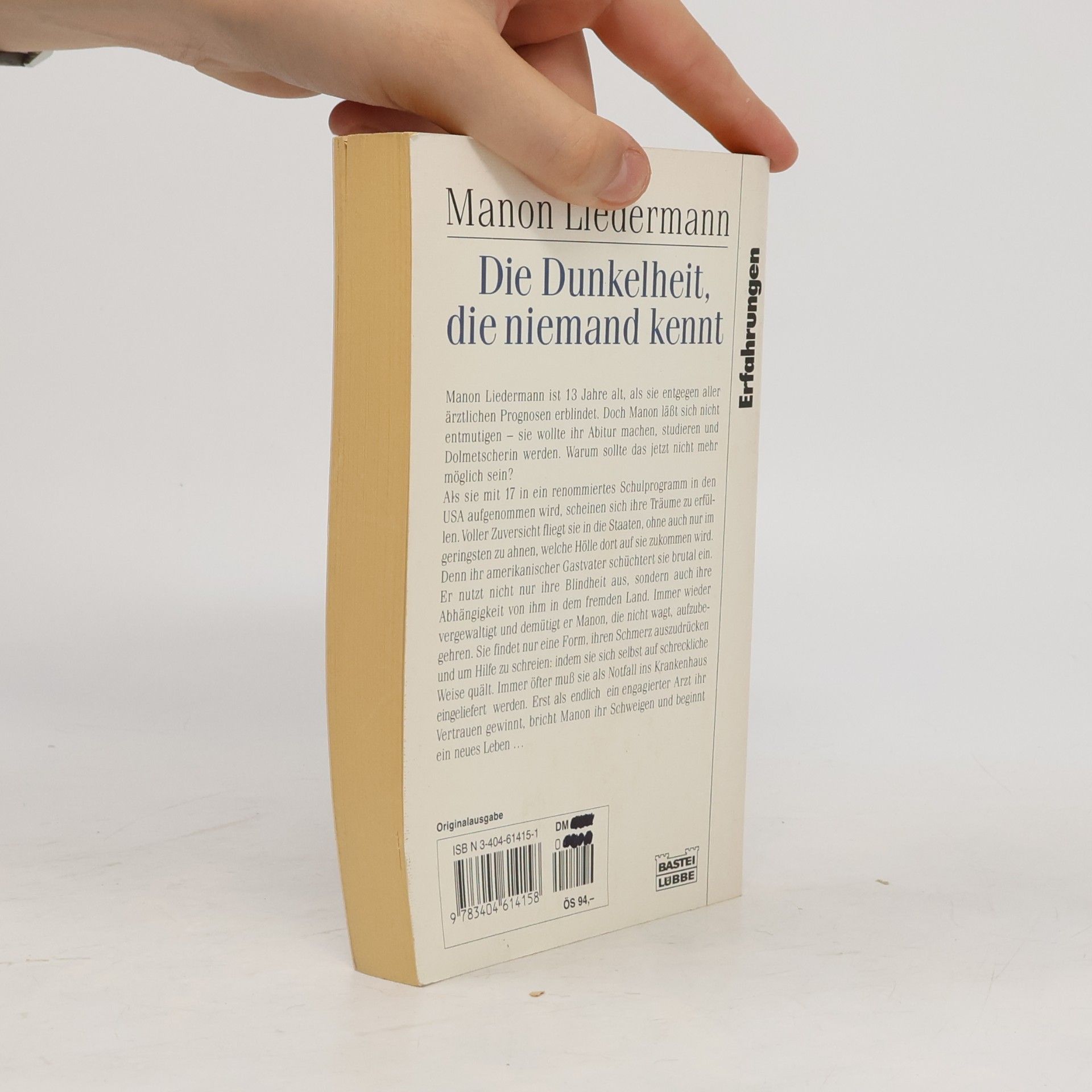 Manon Liedermann Die Dunkelheit, die niemand kennt