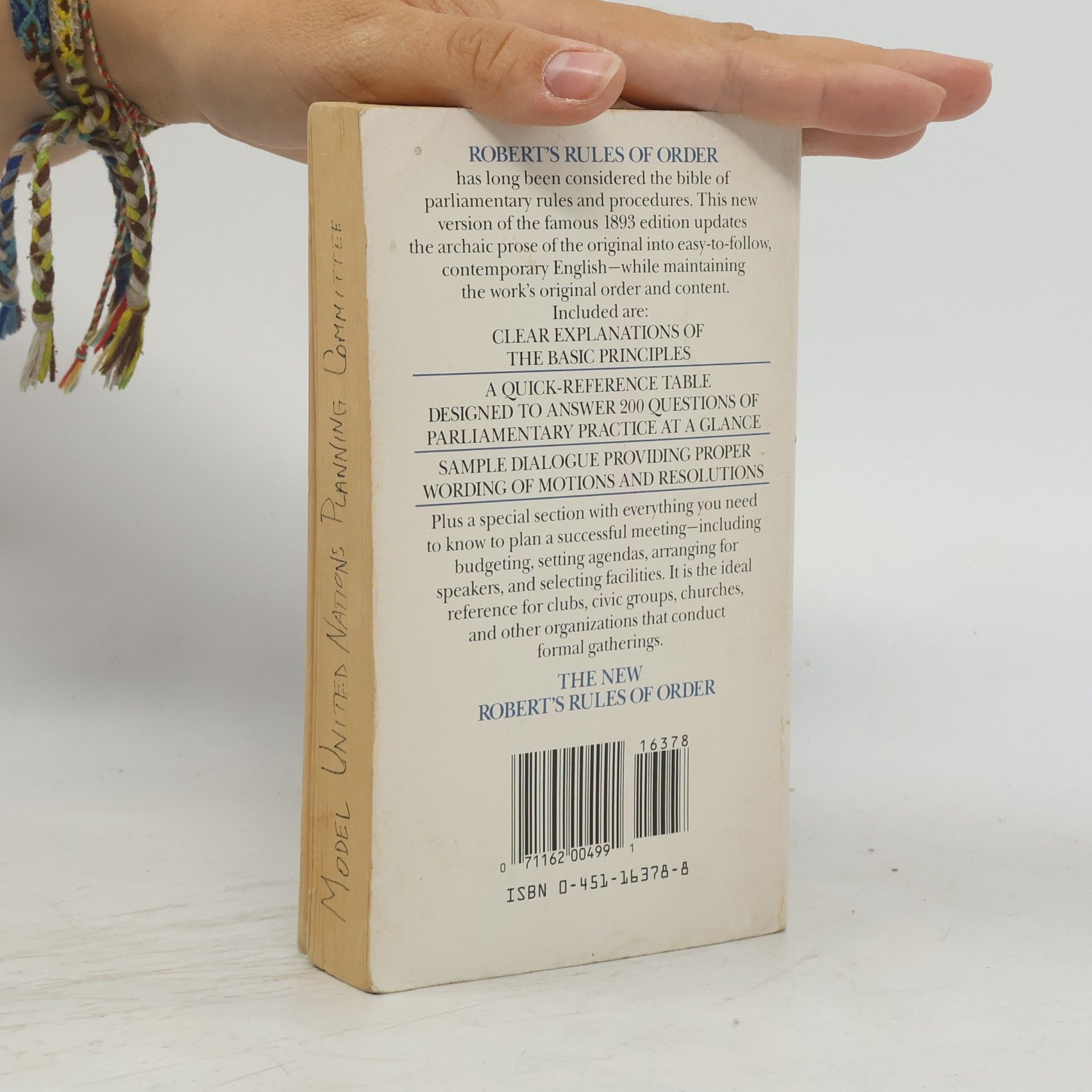 Mary Ann De Vries Signet: The New Robert's Rules of Order