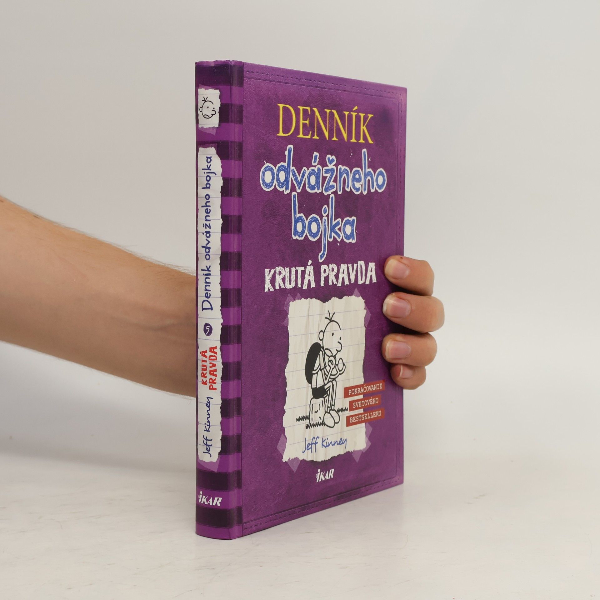 Jeff Kinney Denník odvážneho bojka 5. Krutá pravda