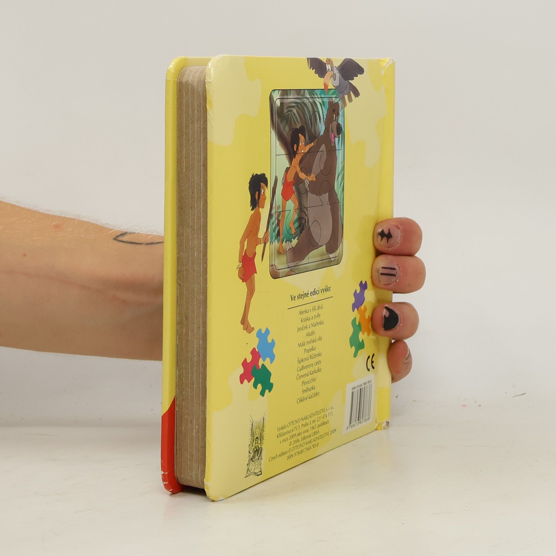 Various authors Kniha džunglí : Pohádka s puzzle
