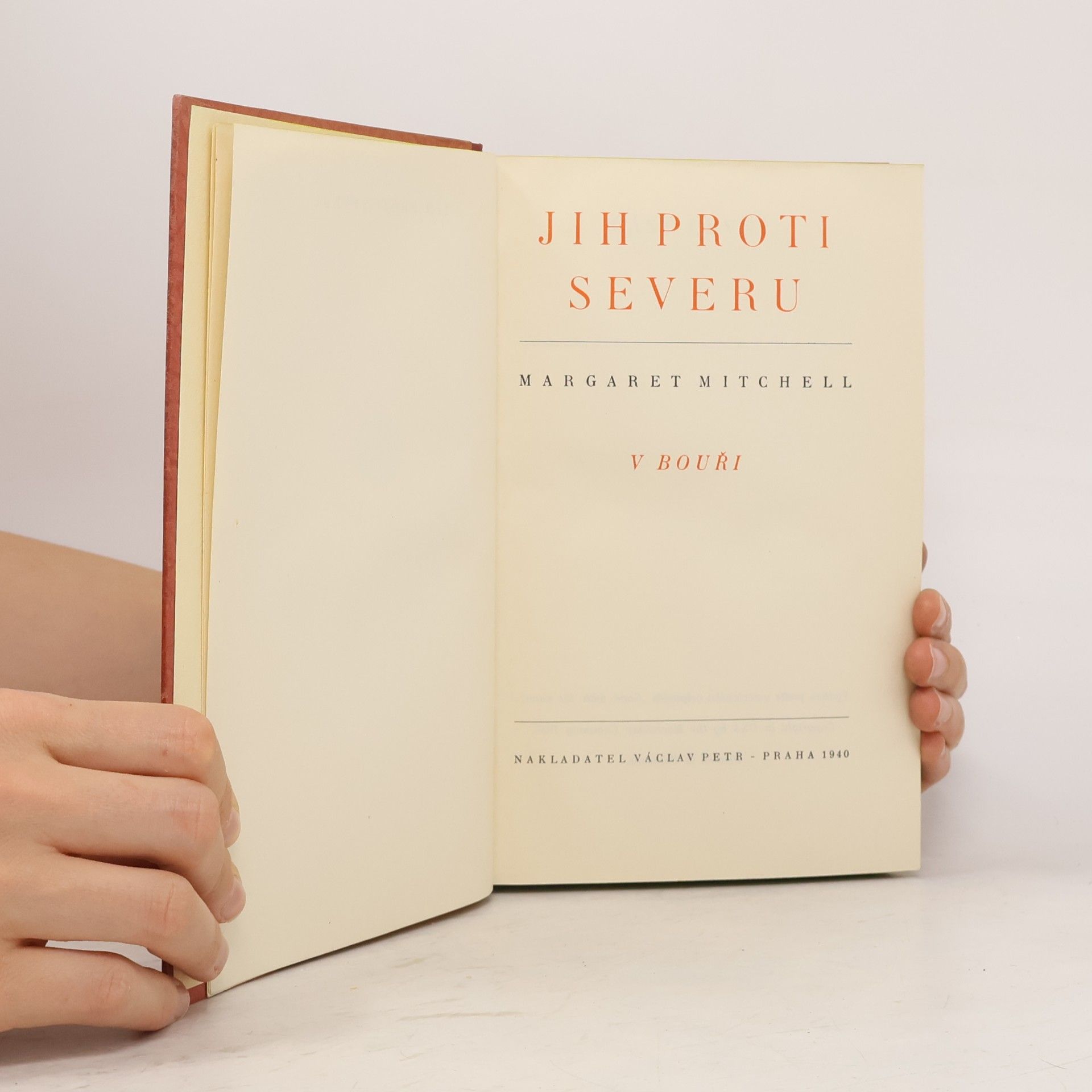 Margaret Mitchell Jih proti severu. V bouři
