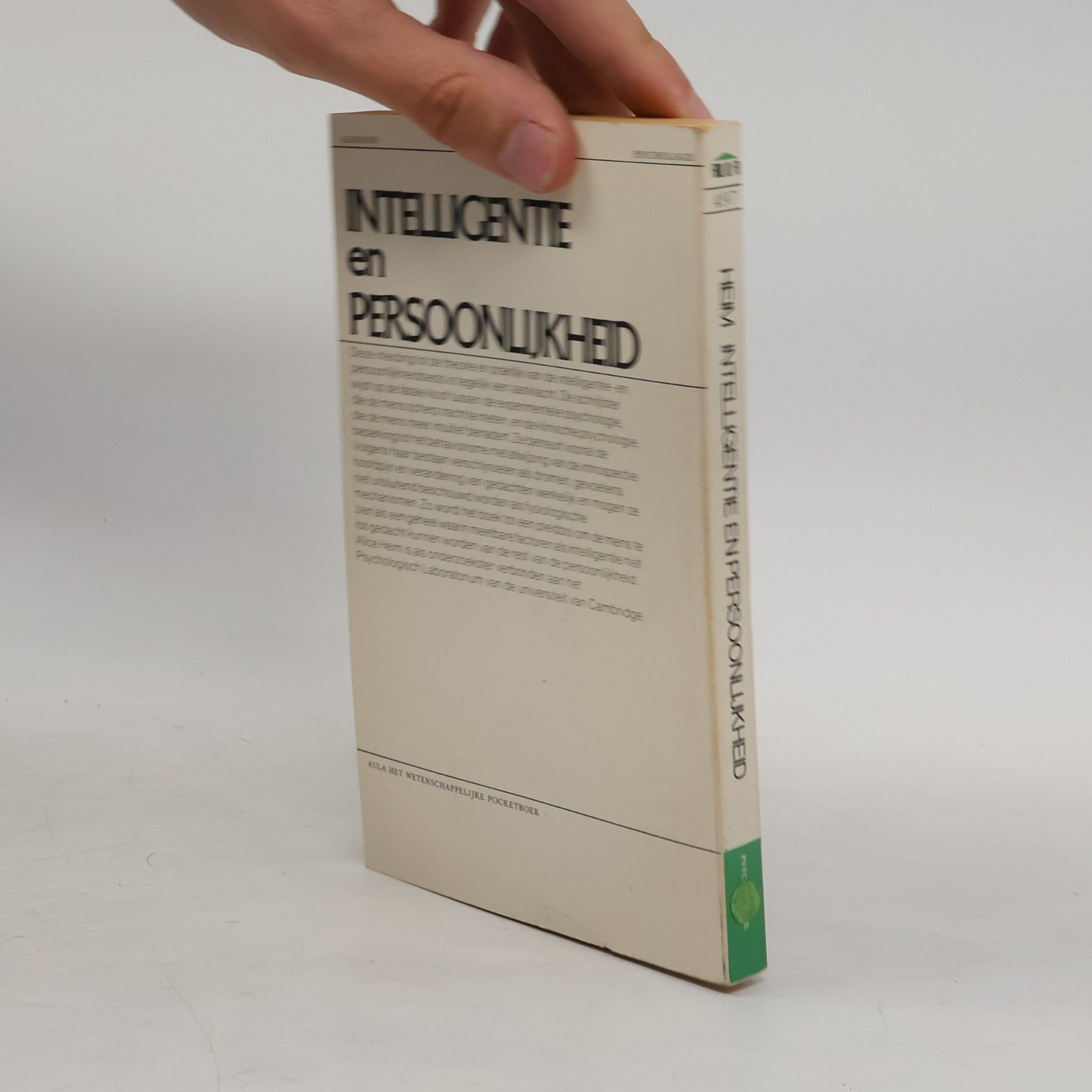 Alice Heim Intelligentie en persoonlijkheid