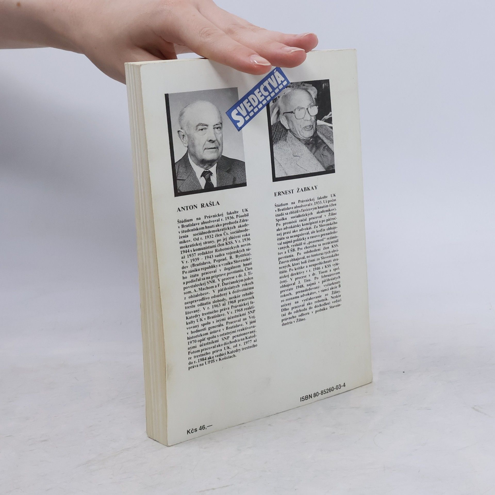 Anton Rašla Proces s dr. J. Tisom