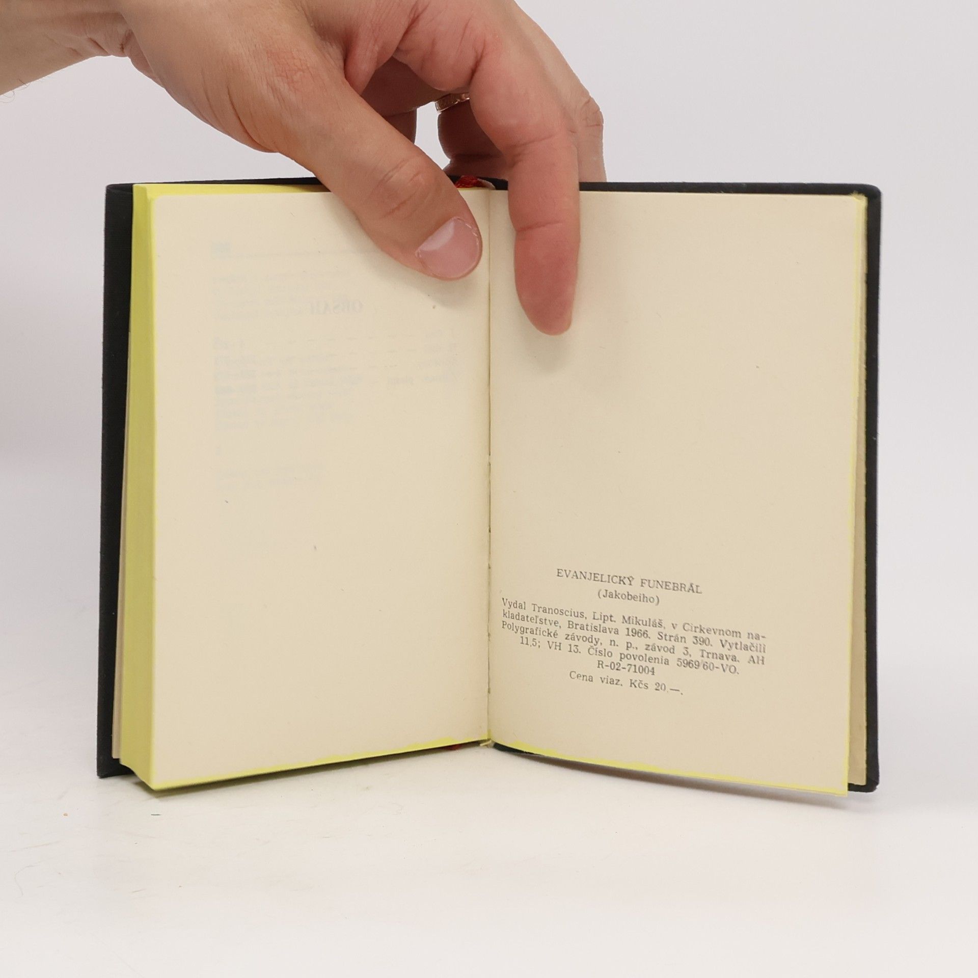 Autores varios Evanjelický funebrál (Jakobeiho)