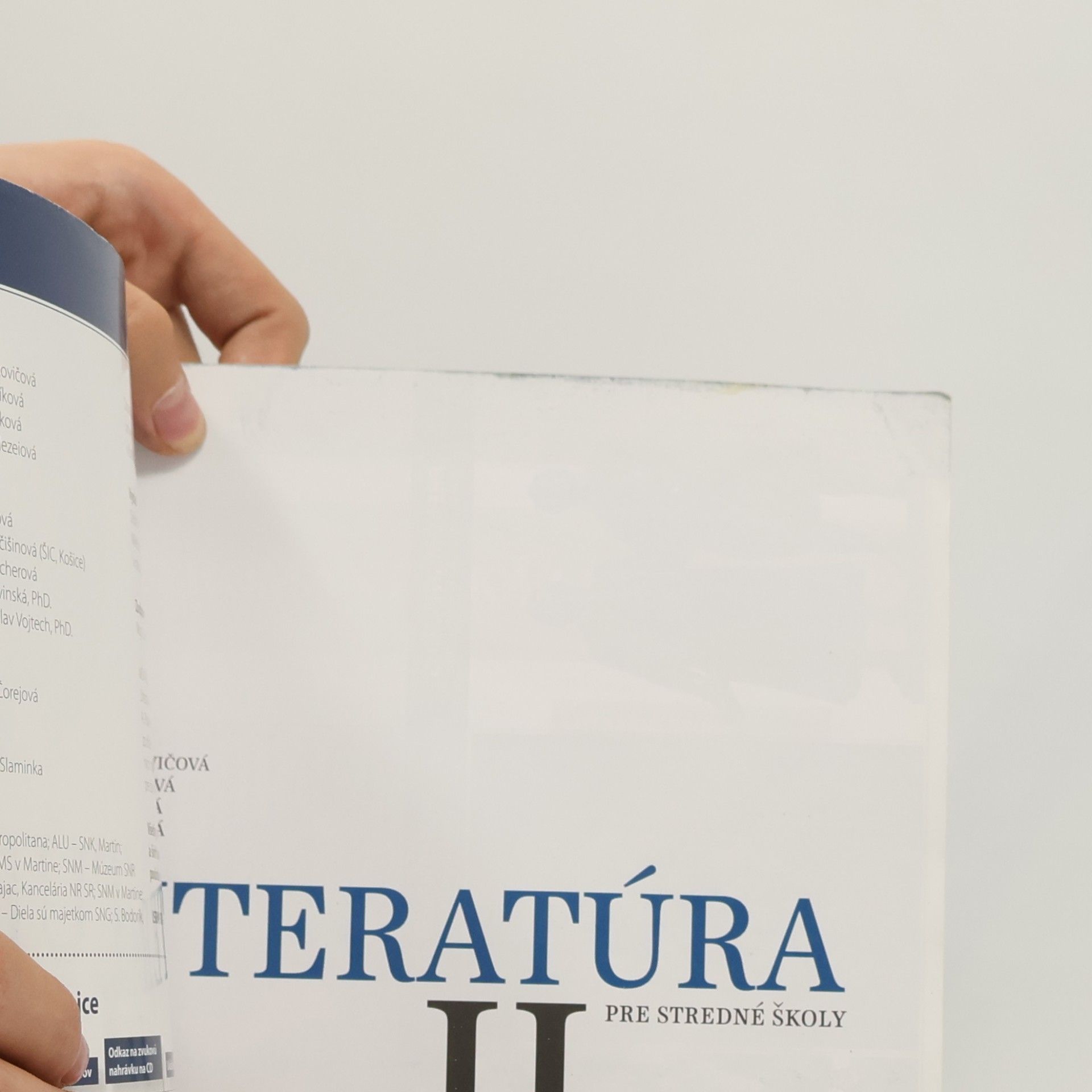 Milada Caltíková Literatúra pre stredné školy II
