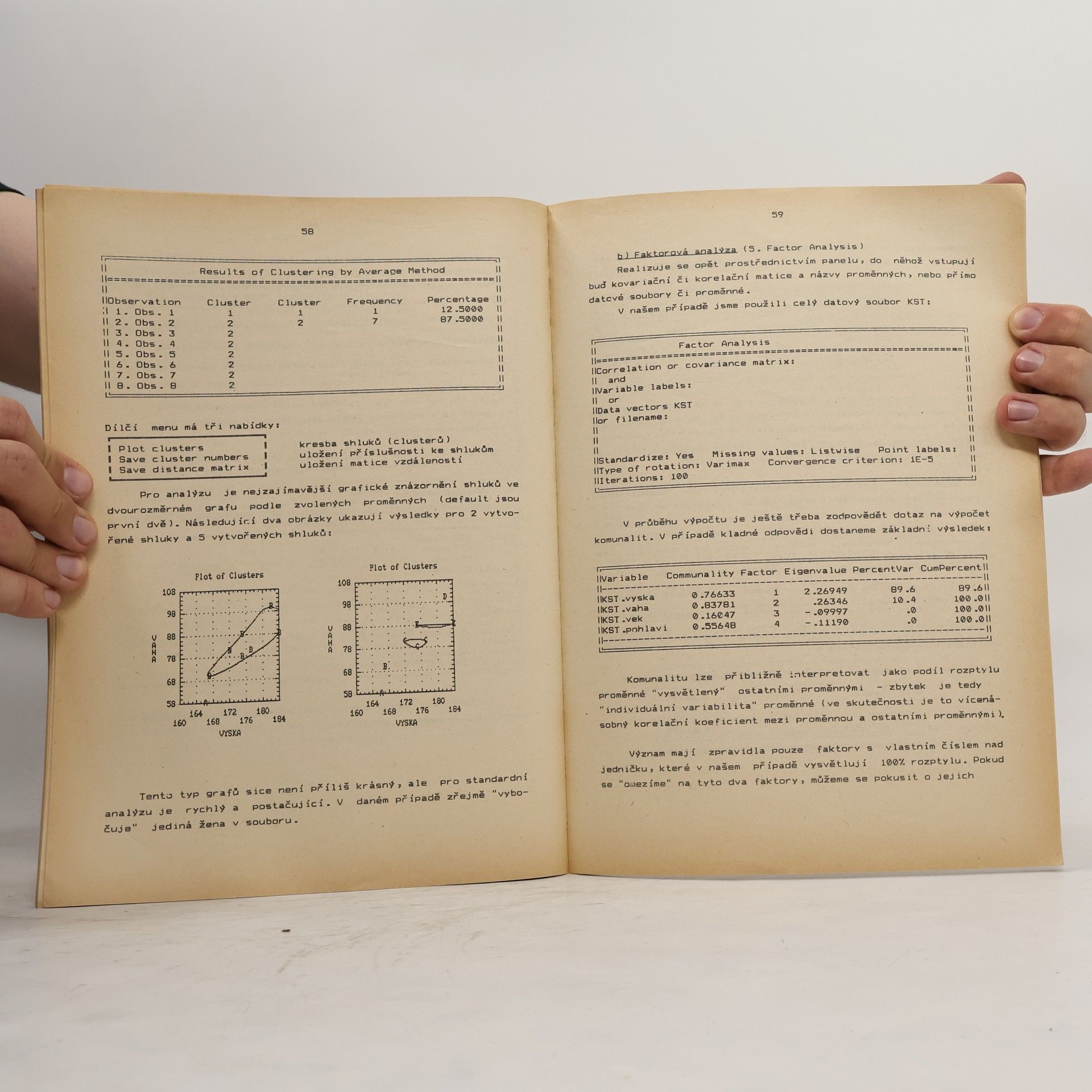 Hana Rezankova Základy práce se statistickým programovým paketem Statgraphics