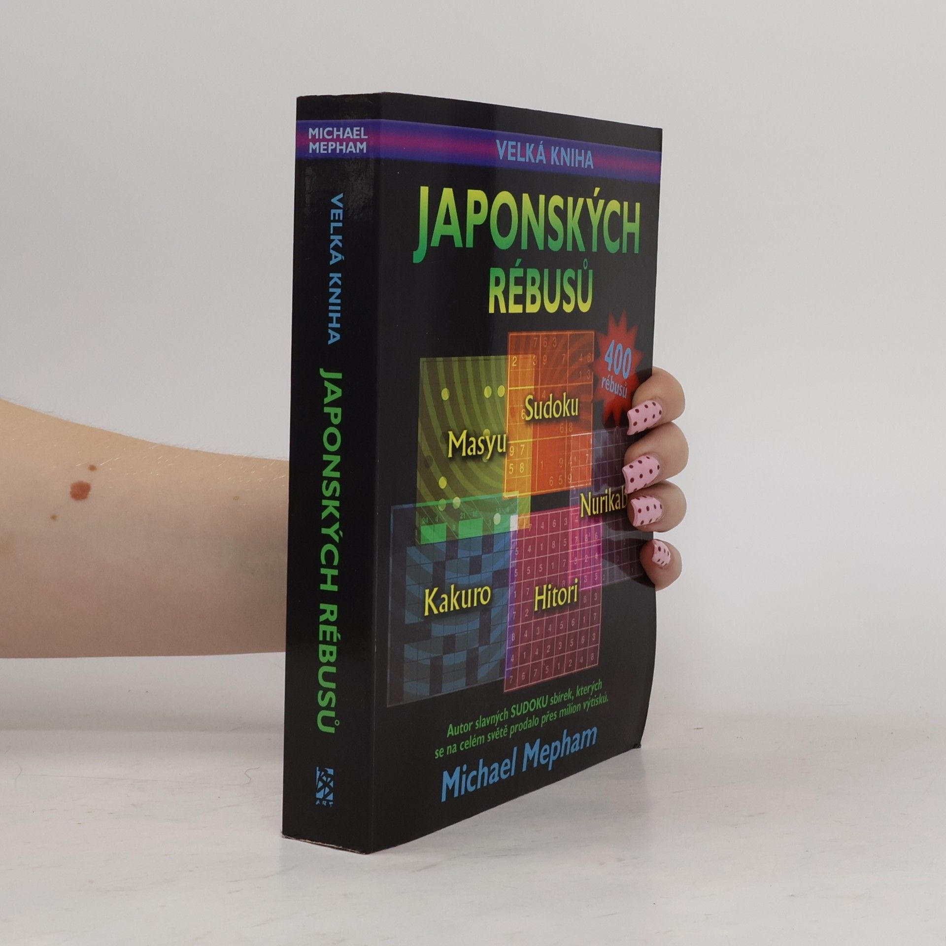 Michael S. Michael Stephen Mepham Velká kniha japonských rébusů