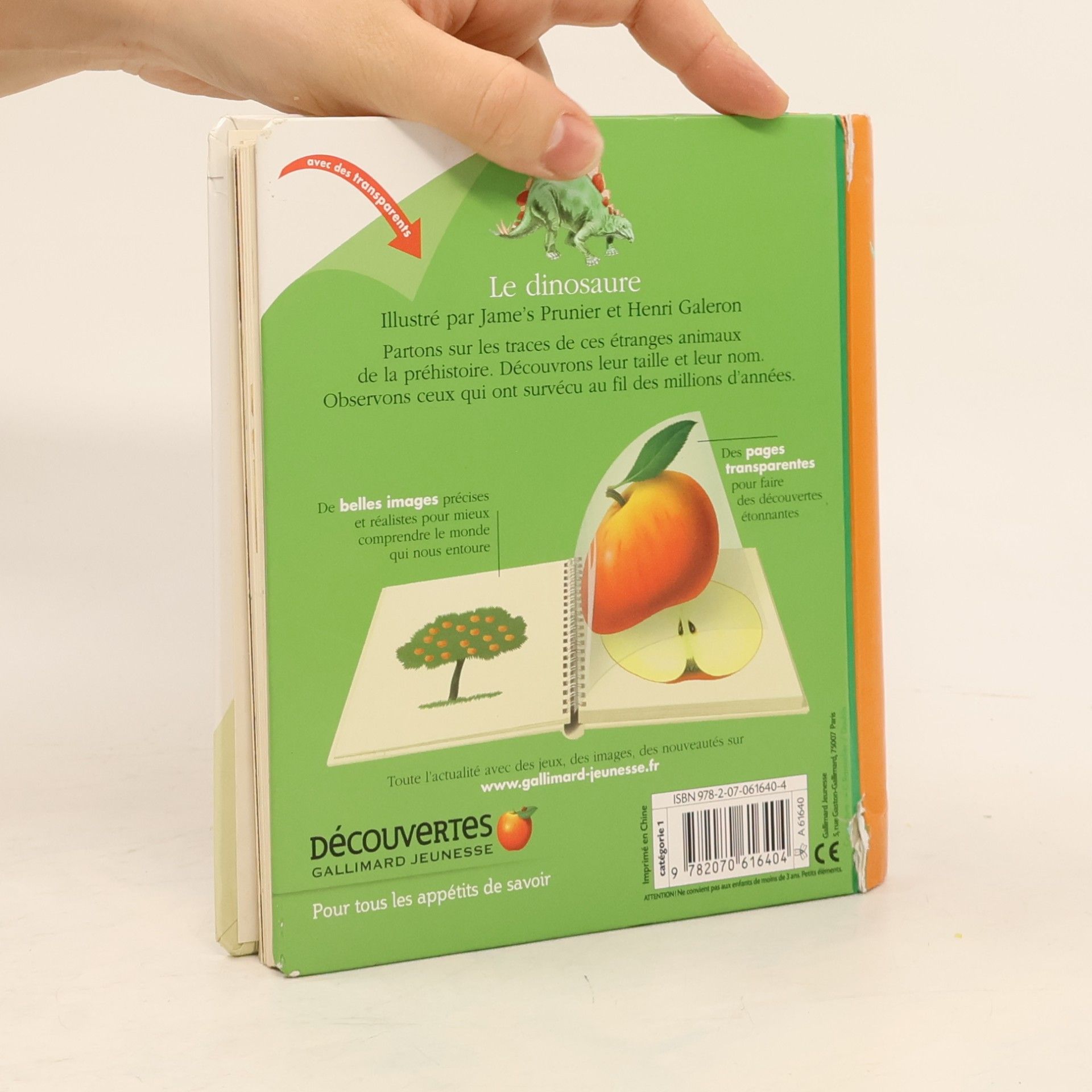 Jame's Prunier Mes premières découvertes - 15: Le dinosaure