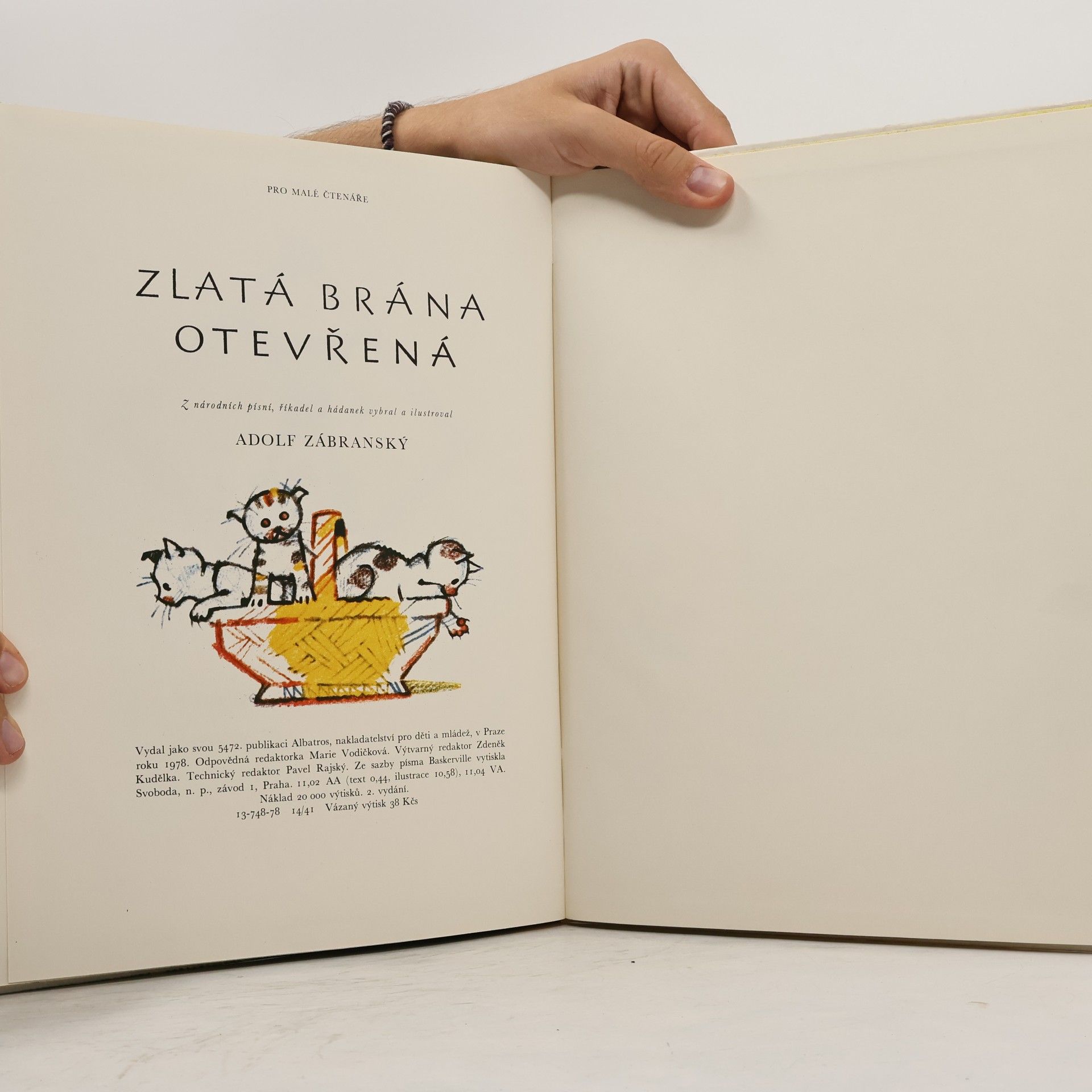 Adolf Zábranský Zlatá brána otevřená
