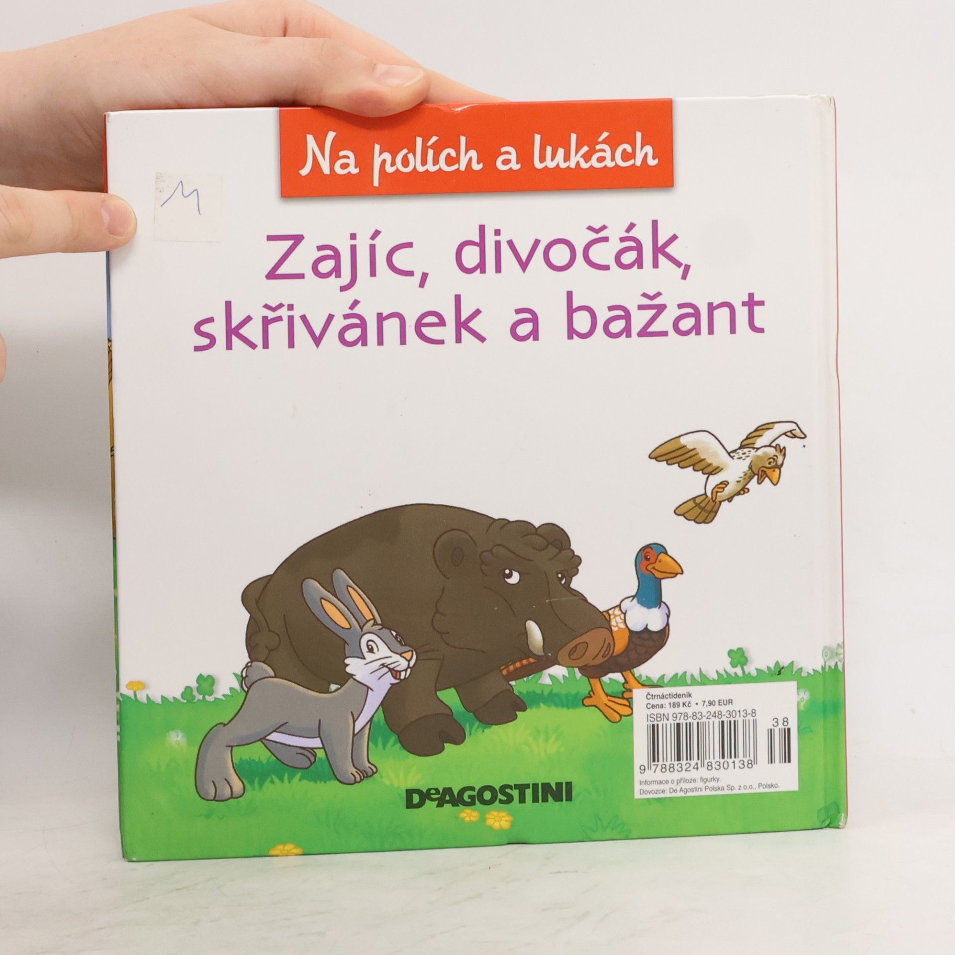 Kolektiv autorů Na polích a lukách 16. Zajíc, divočák, skřivánek a bažant
