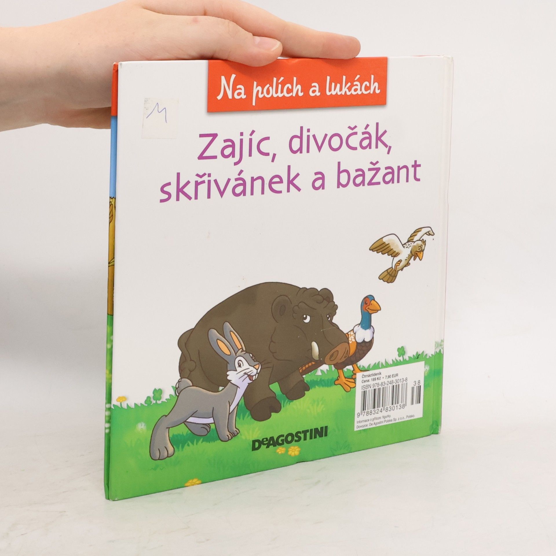 Kolektiv autorů Na polích a lukách 16. Zajíc, divočák, skřivánek a bažant