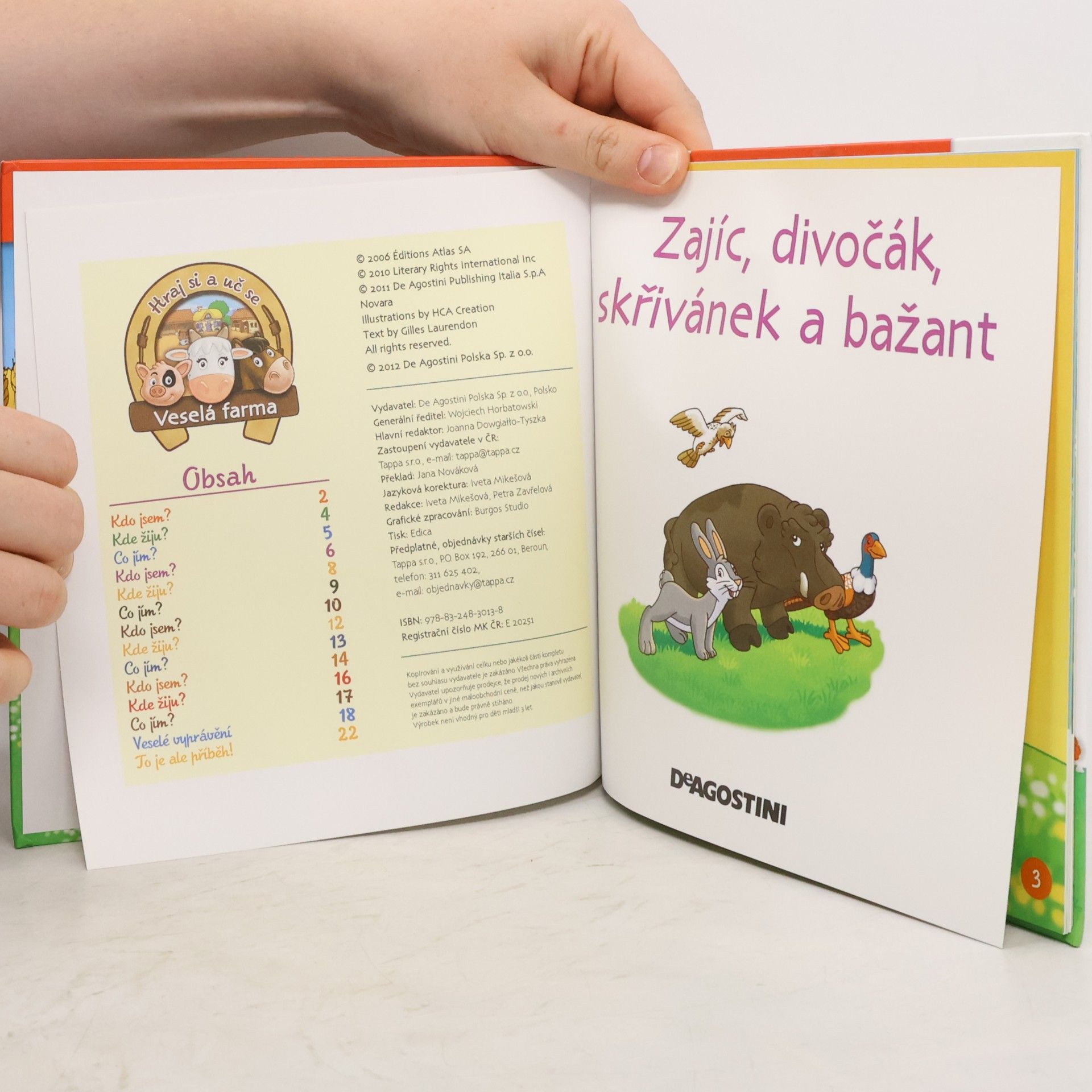 Kolektiv autorů Na polích a lukách 16. Zajíc, divočák, skřivánek a bažant