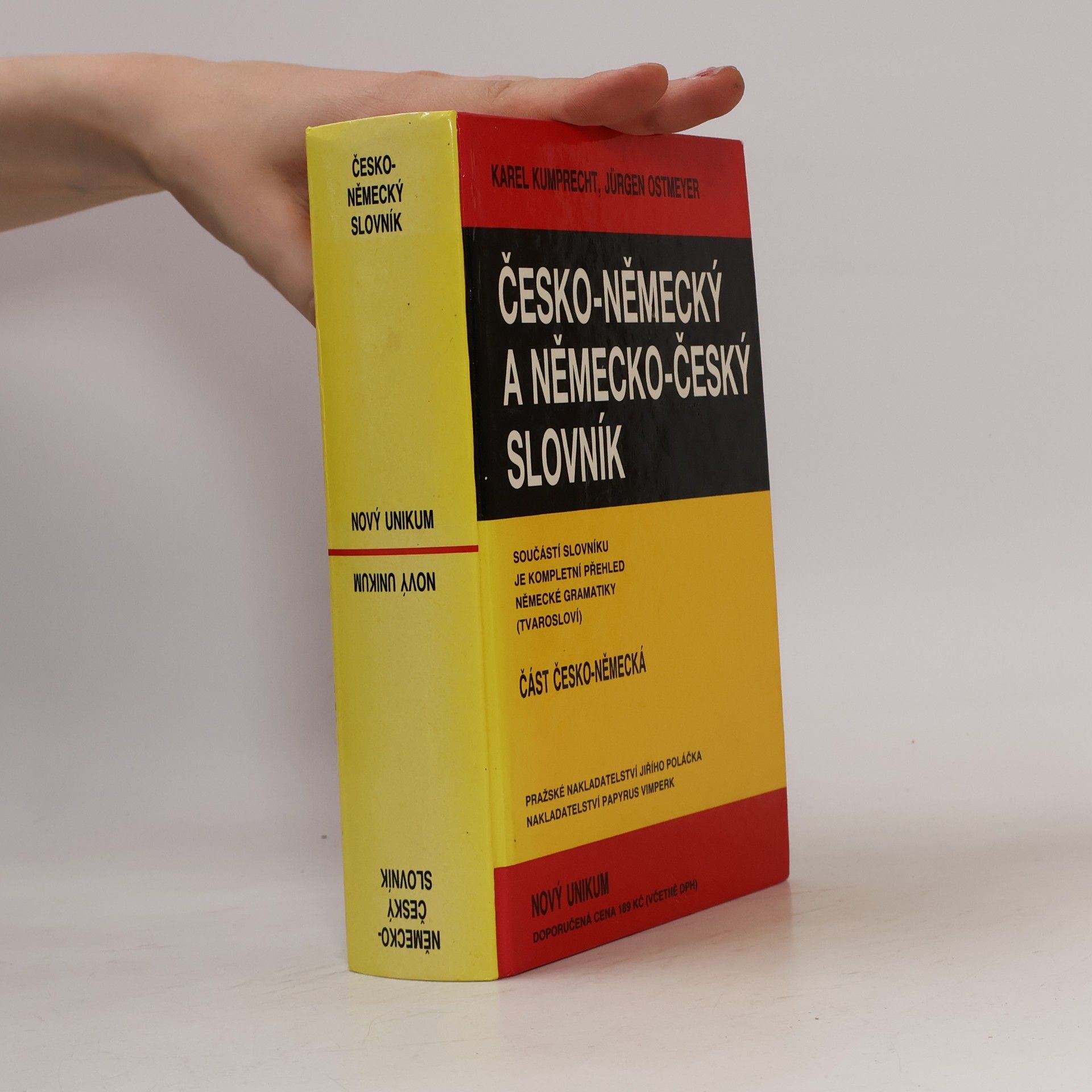 Jürgen Ostmeyer Česko-německý a německo-český slovník