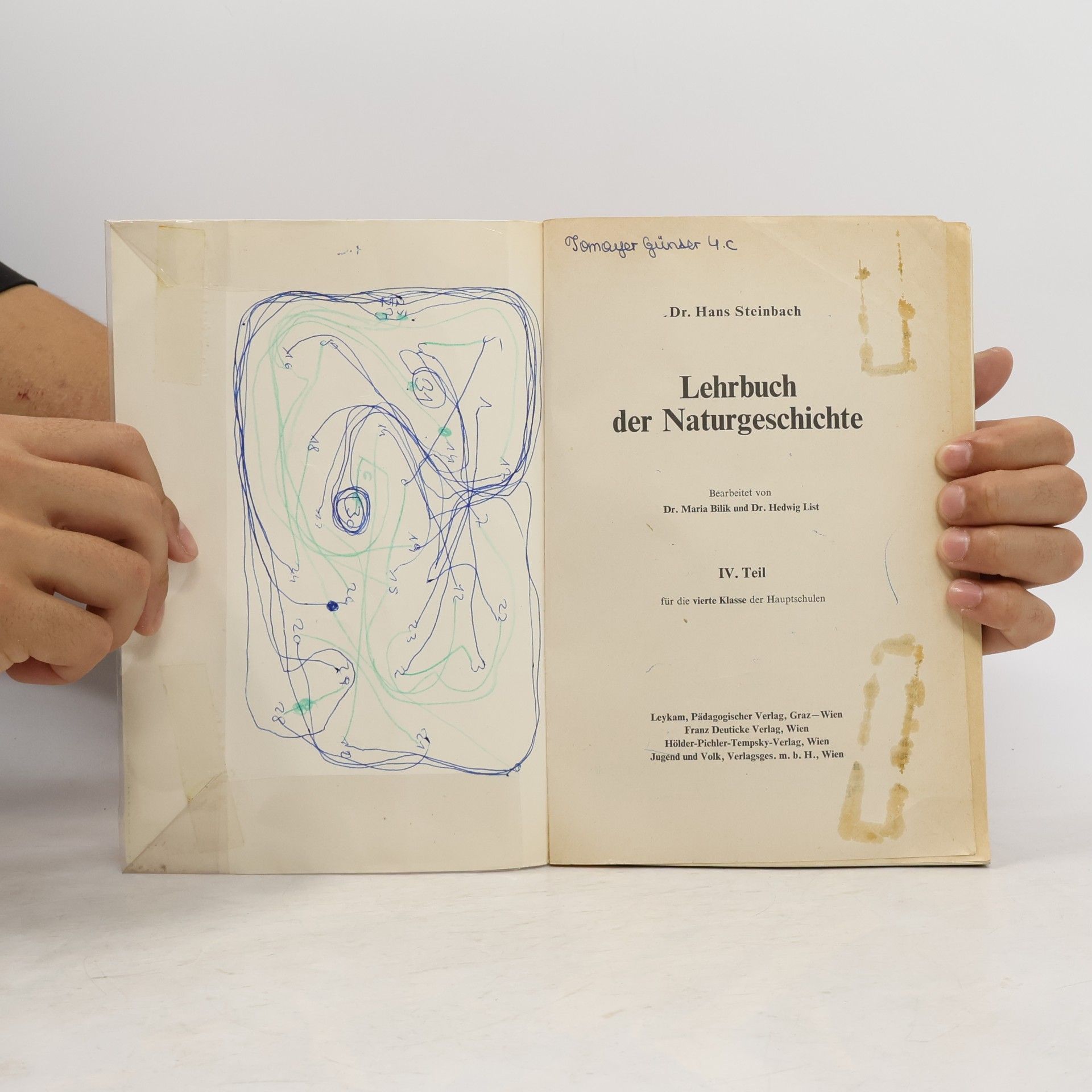 H. List Lehrbuch der Naturgeschichte