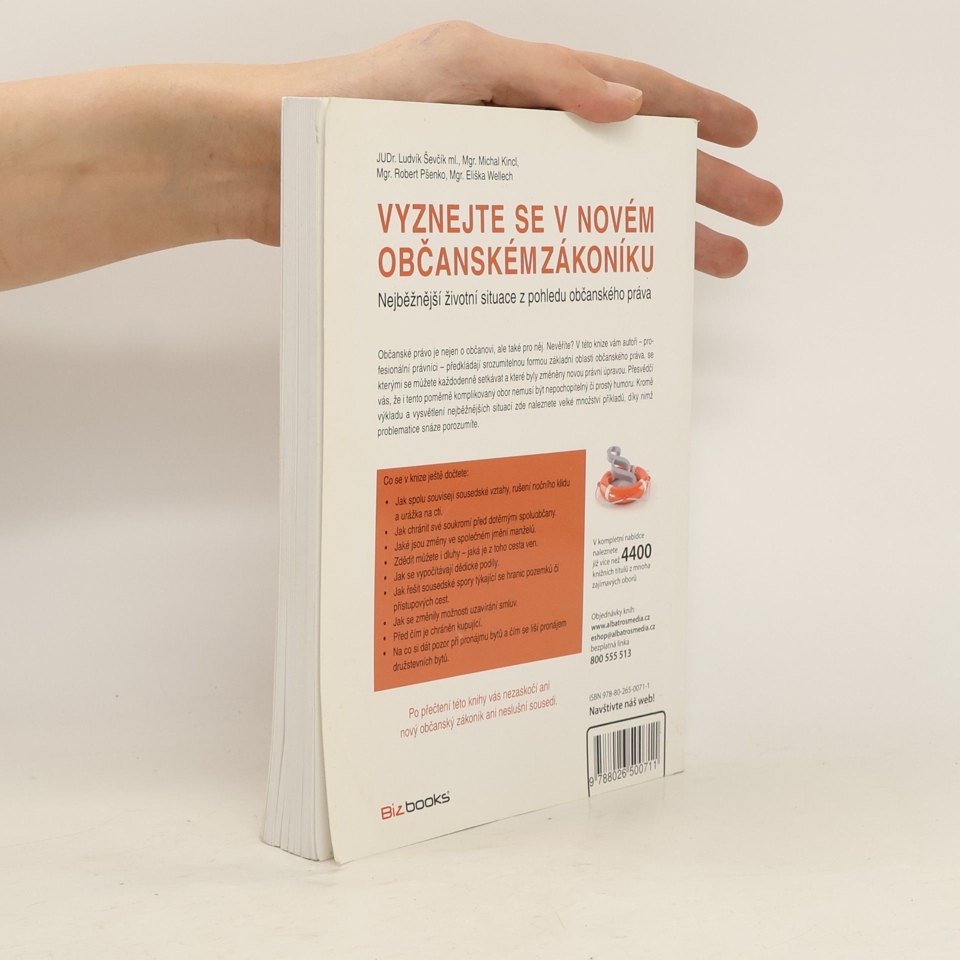 Ludvík Ševčík Vyznejte se v novém občanském zákoníku. Nejběžnější životní situace z pohledu občanského práva