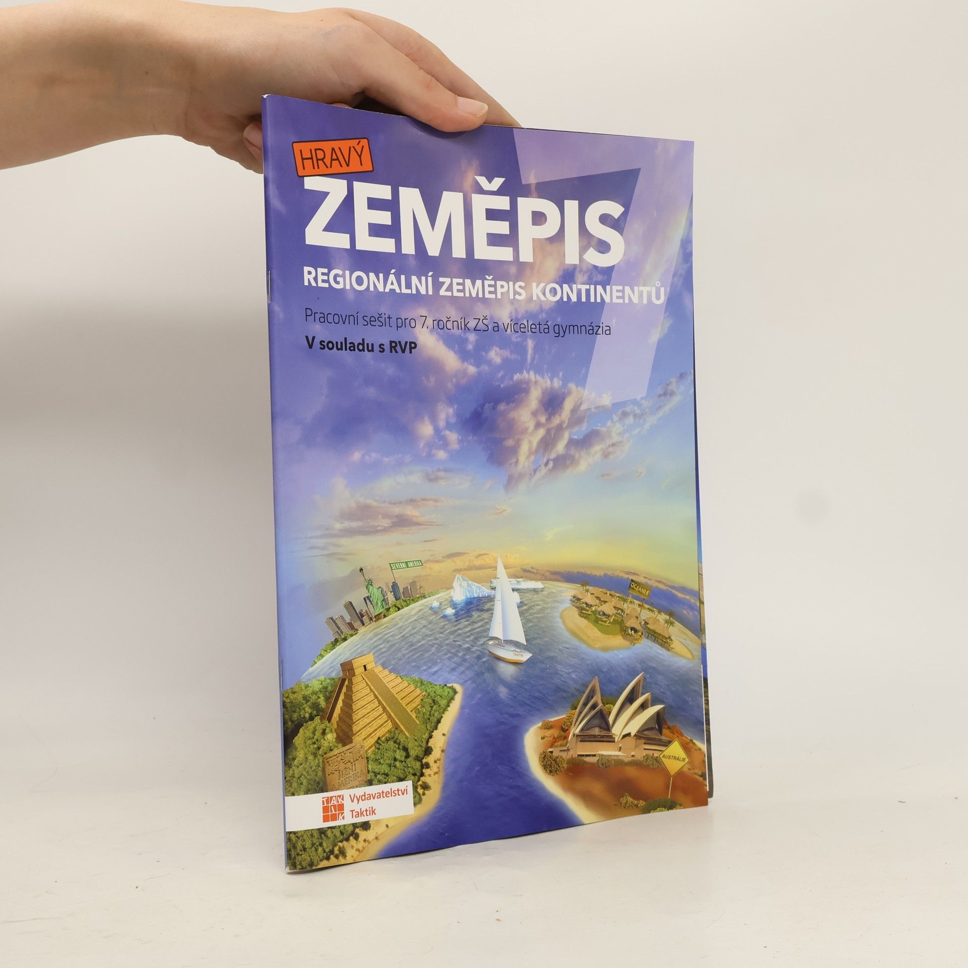 Kolektiv autorů Hravý zeměpis 7 - pracovní sešit