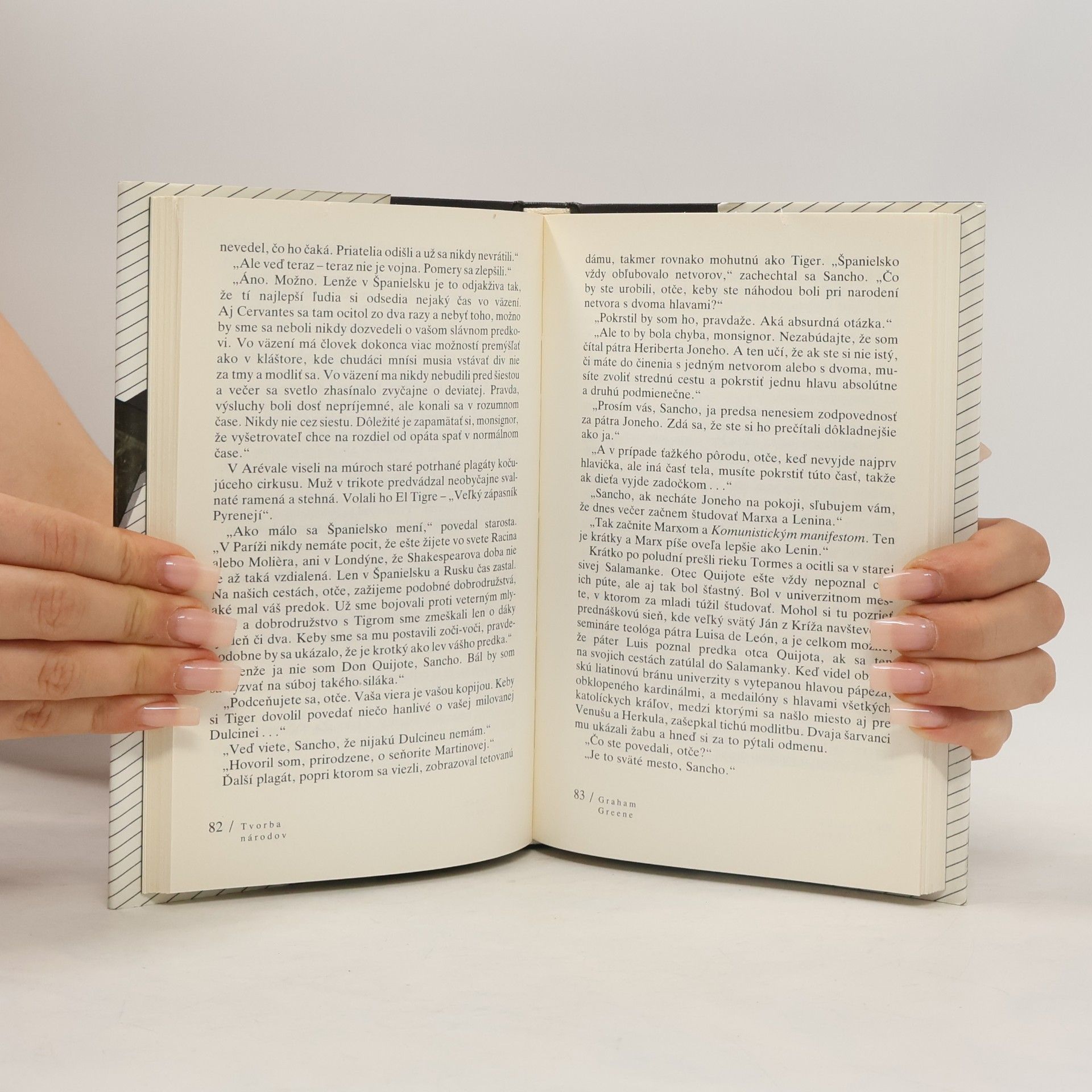 Graham Greene Monsignor Quijote. Tvorba národov