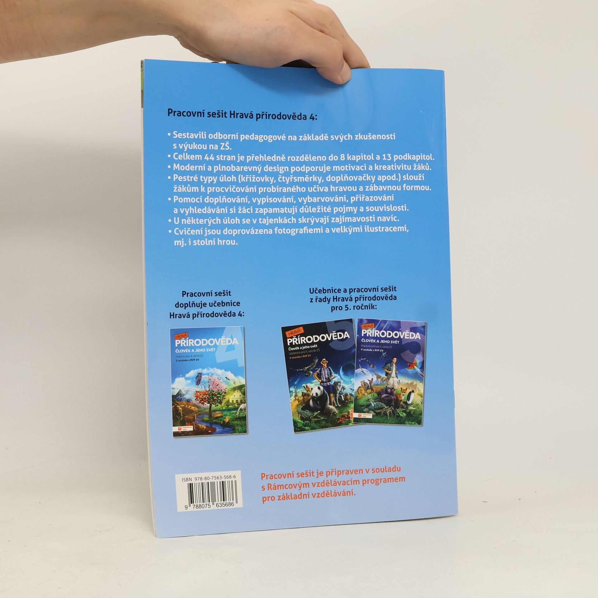 Various authors Hravá přírodověda 4. Člověk a jeho svět. Pracovní sešit pro 4. ročník ZŠ